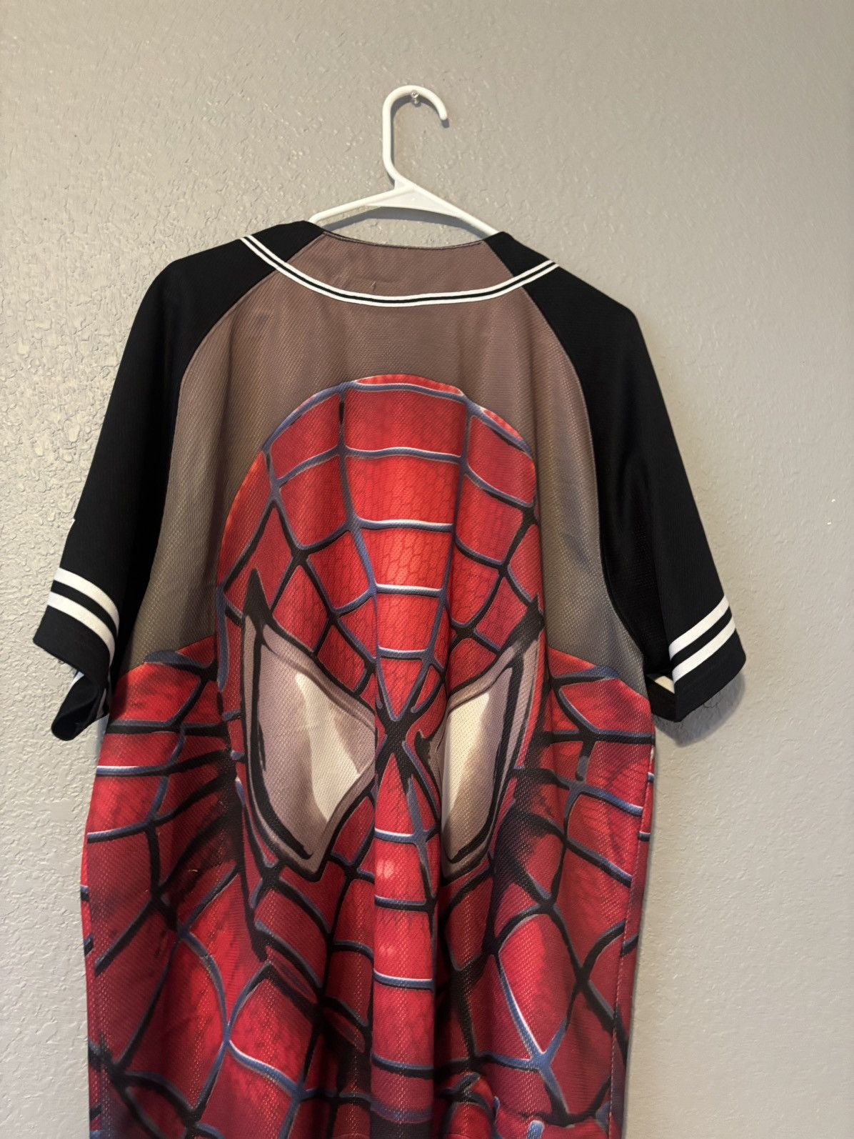 Vintage All over print Spider-Man jersey Size US XL / EU 56 / 4 - 2 Thumbnail