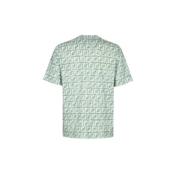 Fendi o1s1wg110525 T- Shirt in Green Size US L / EU 52-54 / 3 - 2 Thumbnail