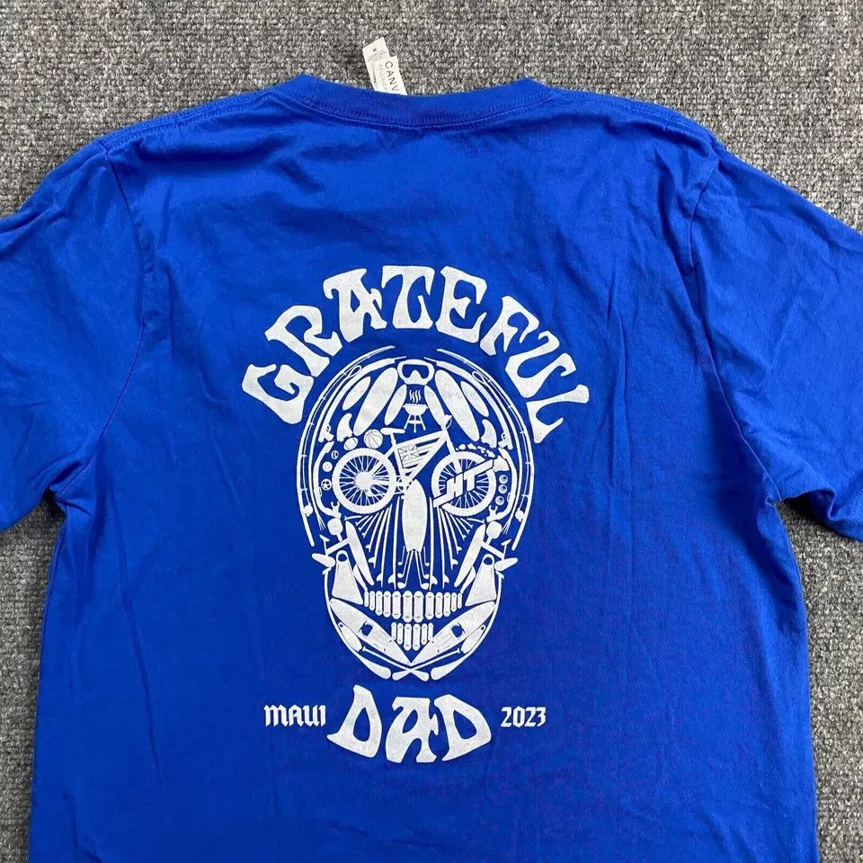 Other Grateful Undead Maui 2023 Shirt Men's Medium Blue Casual M Size US M / EU 48-50 / 2 - 5 Thumbnail