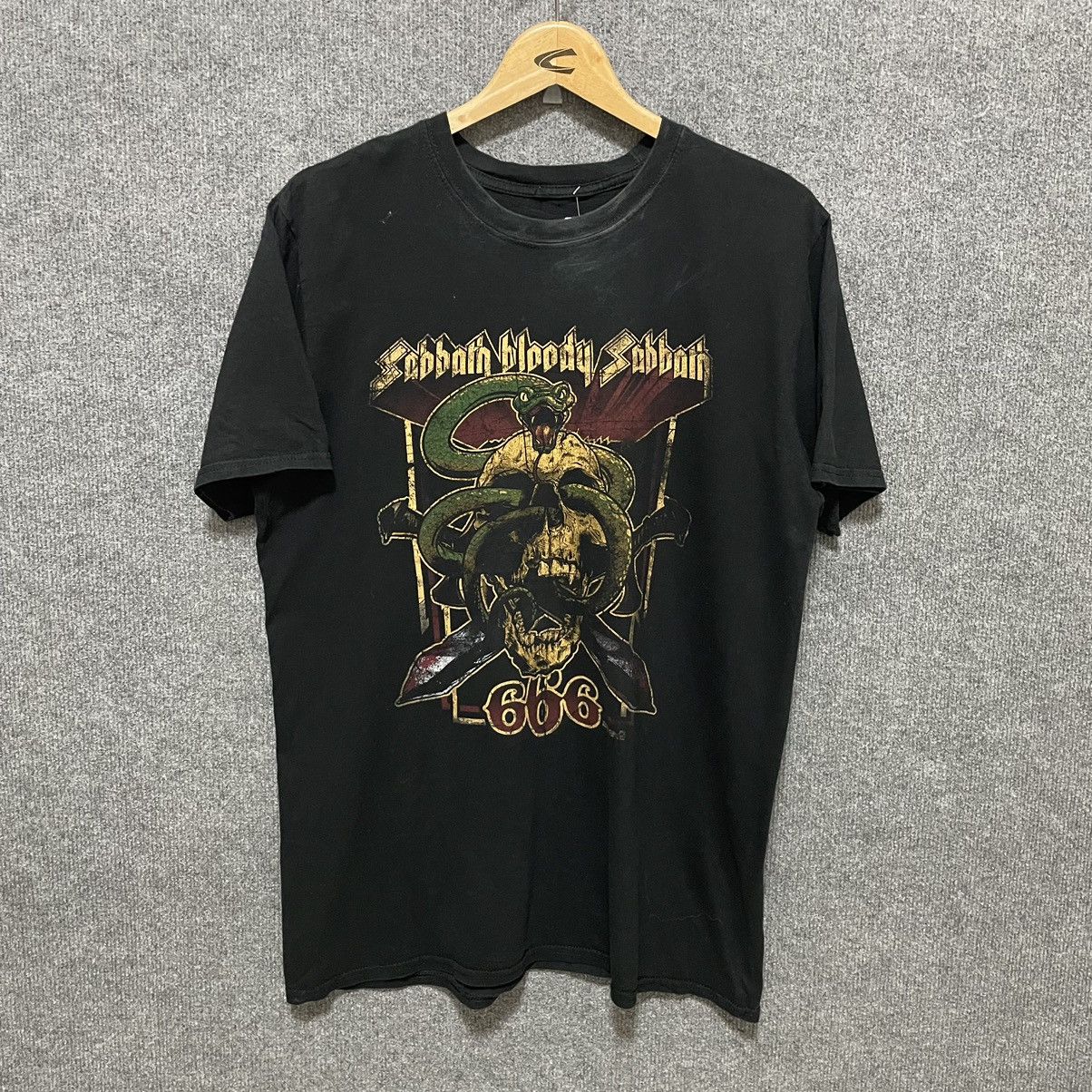 Band Tees × Vintage Sabbath Bloody Sabbath Album Black Sabbath Official Reissue Size US L / EU 52-54 / 3 - 1 Thumbnail
