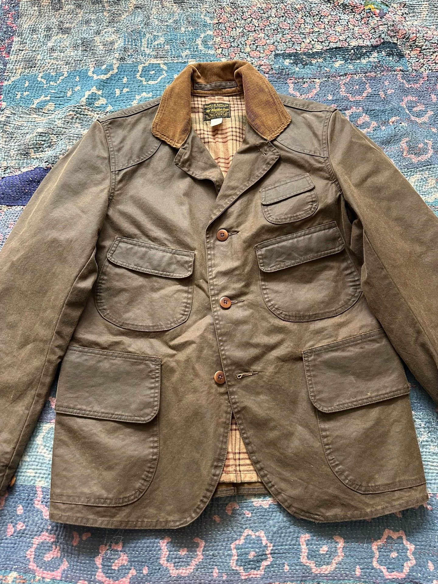 RRL Ralph Lauren rrl waxed corduroy panel jacket Size US M / EU 48-50 / 2 - 1 Thumbnail