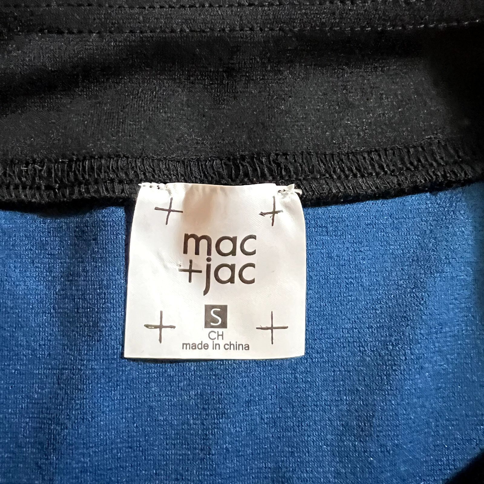 Other Mac + Jac Blue Color Block Mini Pencil Skirt Size 27" / US 4 / IT 40 - 6 Thumbnail