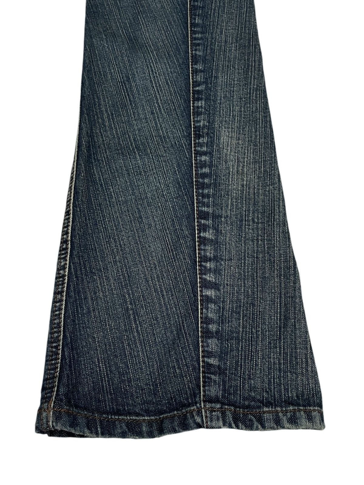 If Six Was Nine × Japanese Brand Rare Design Vintage Japanese Brand Flared Jeans 1990s Size US 33 - 8 Thumbnail