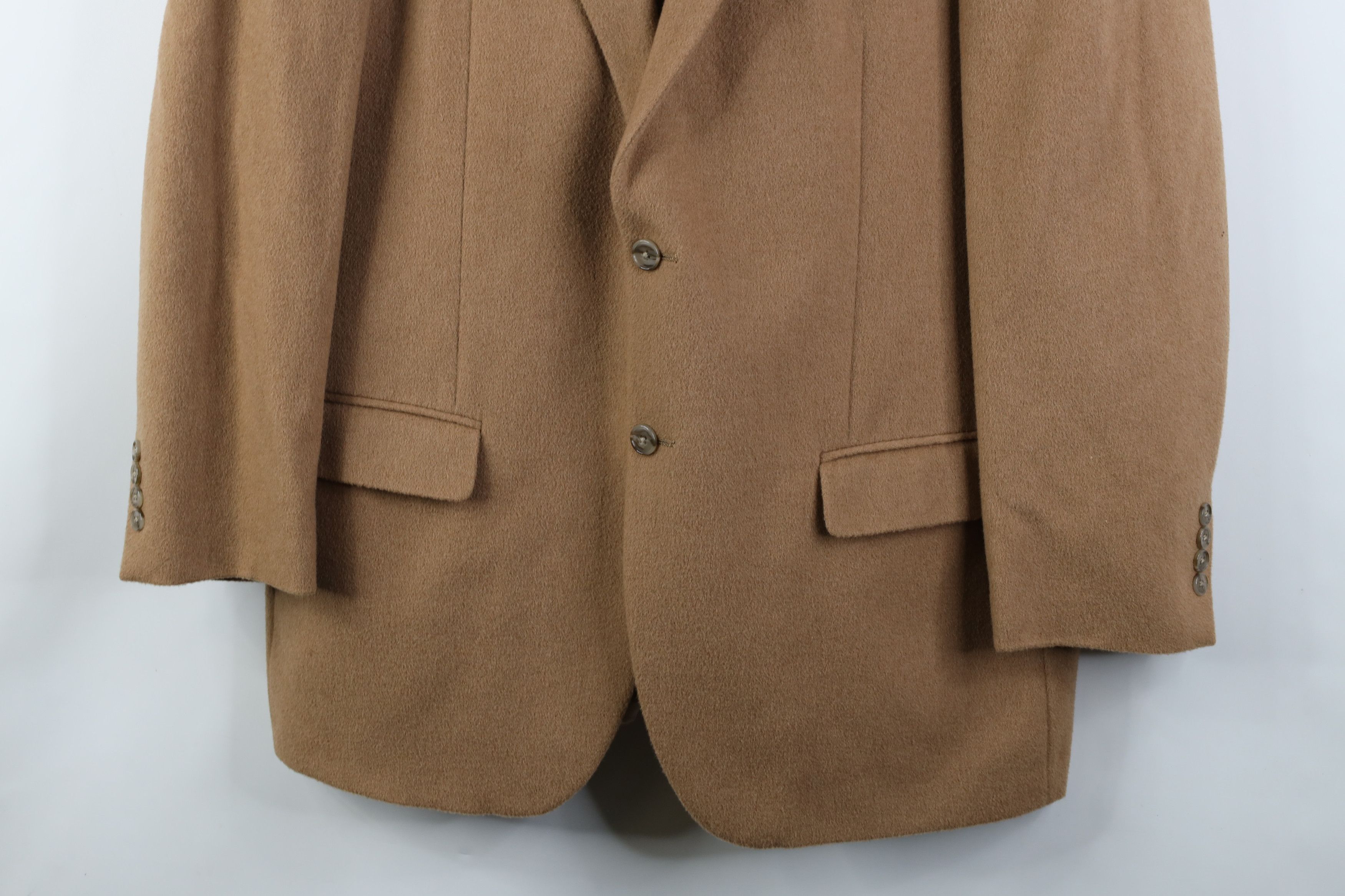 Vintage Vintage Streetwear Hair 2 Button Suit Coat Blazer Jacket Size US XXL / EU 58 / 5 - 3 Thumbnail