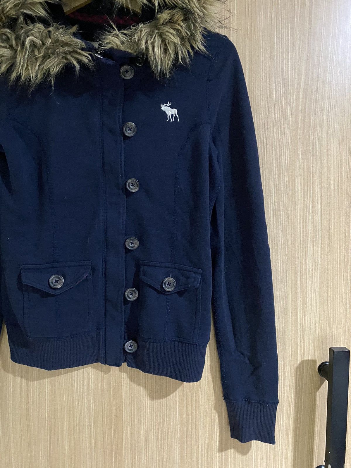 Abercrombie & Fitch Abercrombie & fitch fur zip hoodie ifsixwasnine lgb Size US S / EU 44-46 / 1 - 3 Thumbnail