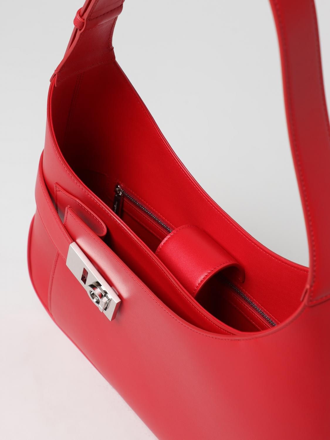Salvatore Ferragamo o1y0426 Size : OS / Shoulder Bag in Red Size ONE SIZE - 4 Thumbnail