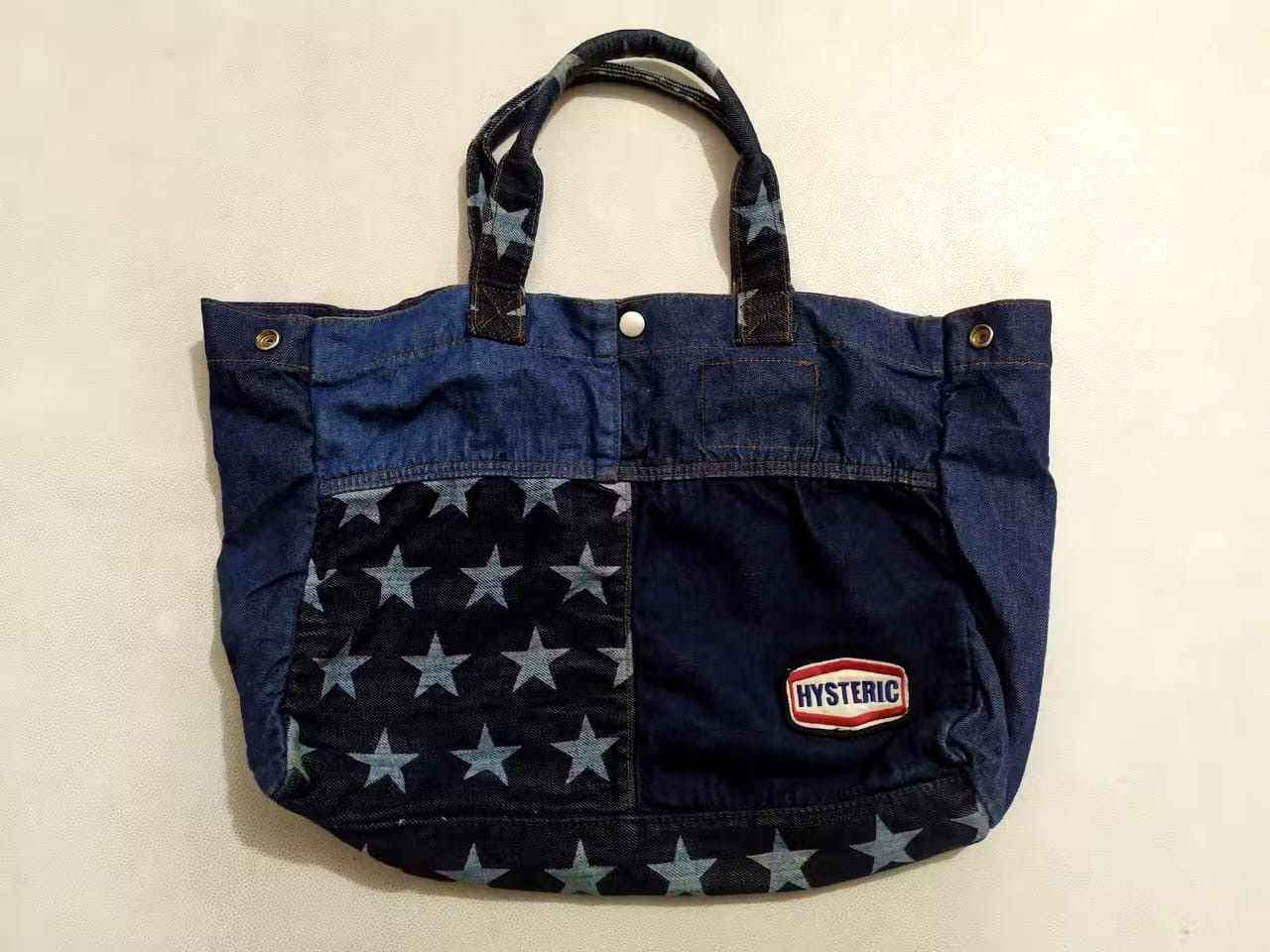 image of Hysteric Glamour Patchwork Tote Bag in Mix, Women's