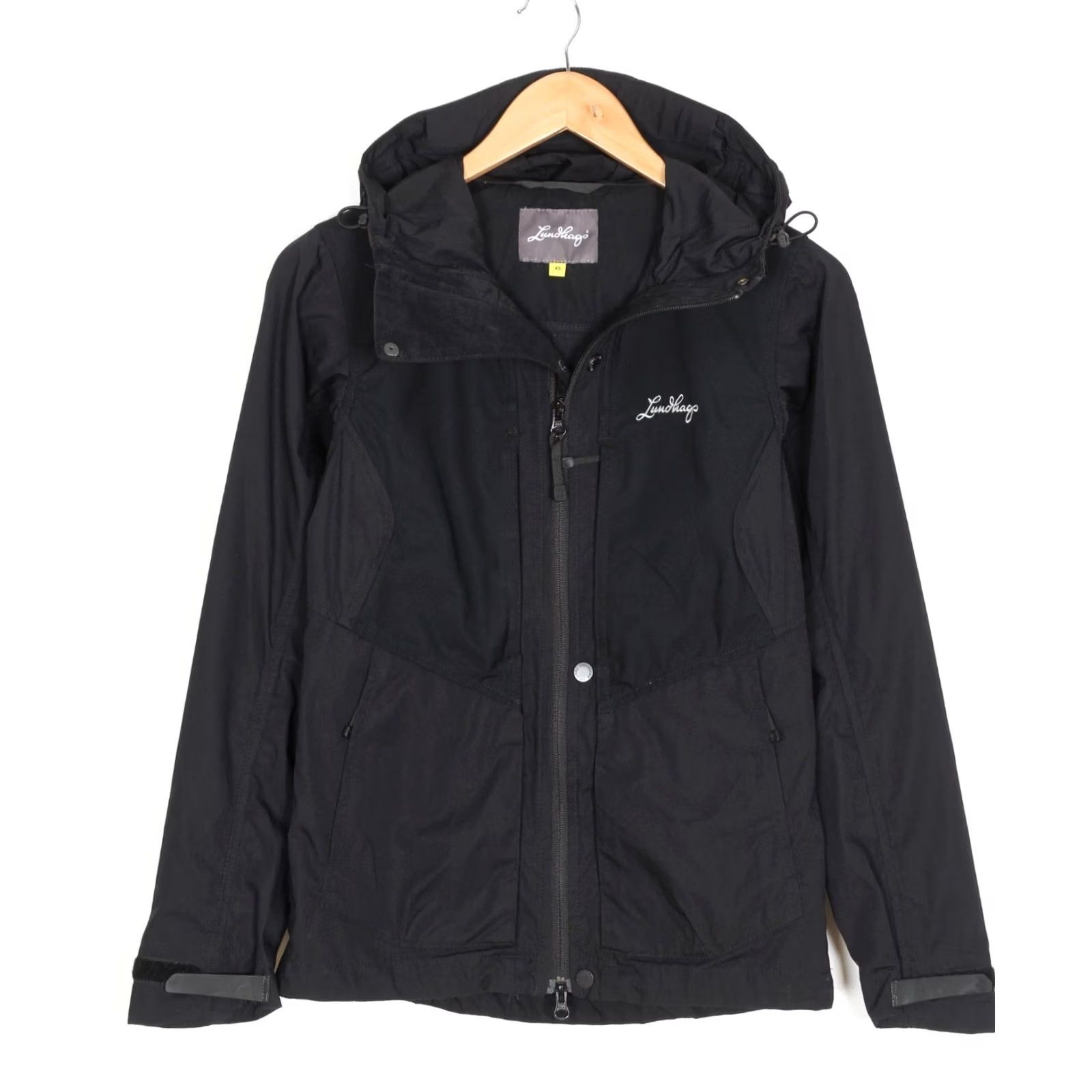 Vintage LUNDHAGS Spring12 Jacket Women XS Hooded Outdoor Hiking MJ6539 Jacket Size XS / US 0-2 / IT 36-38 - 5 Thumbnail