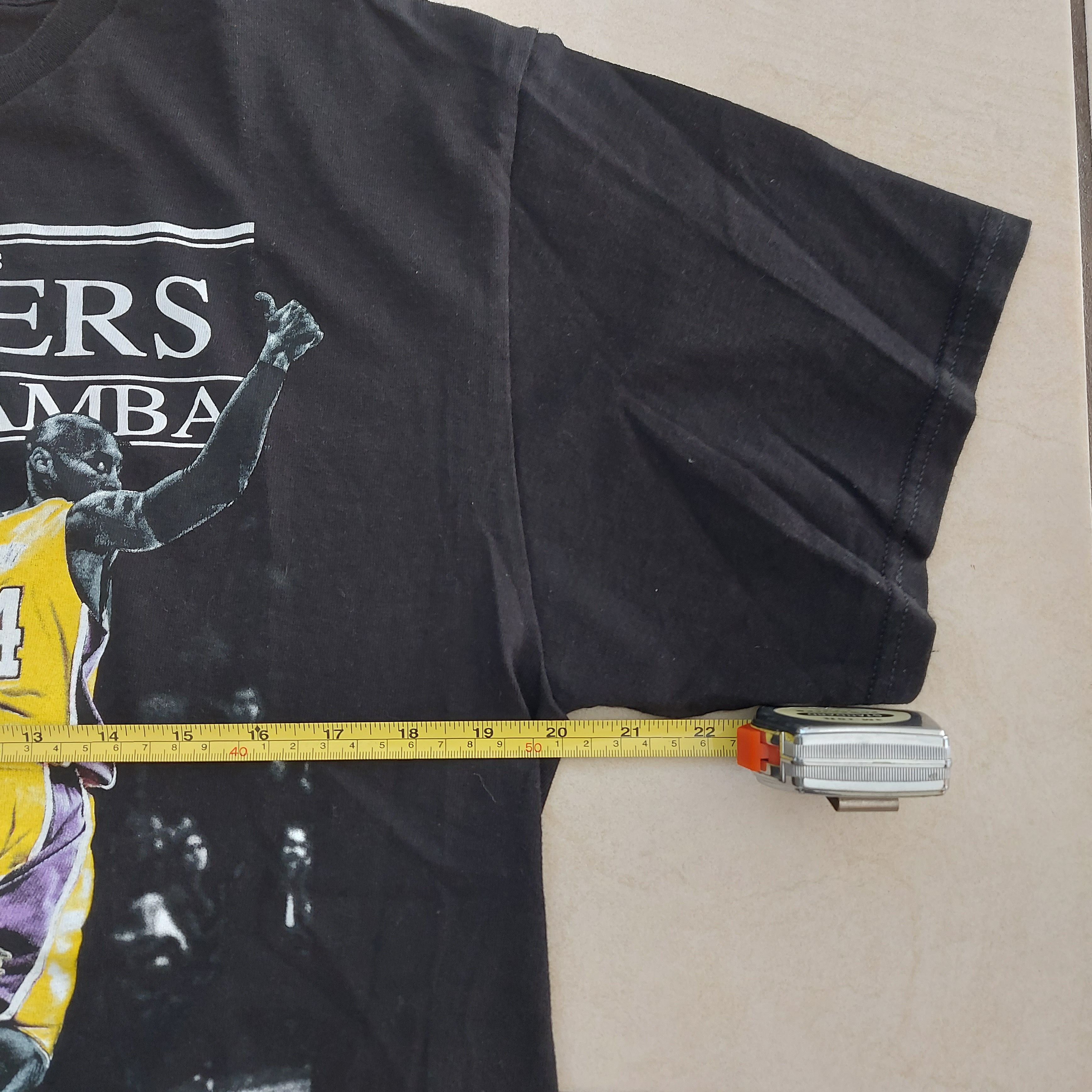 NBA Kobe Black Mamba stats tshirt Size US L / EU 52-54 / 3 - 5 Thumbnail