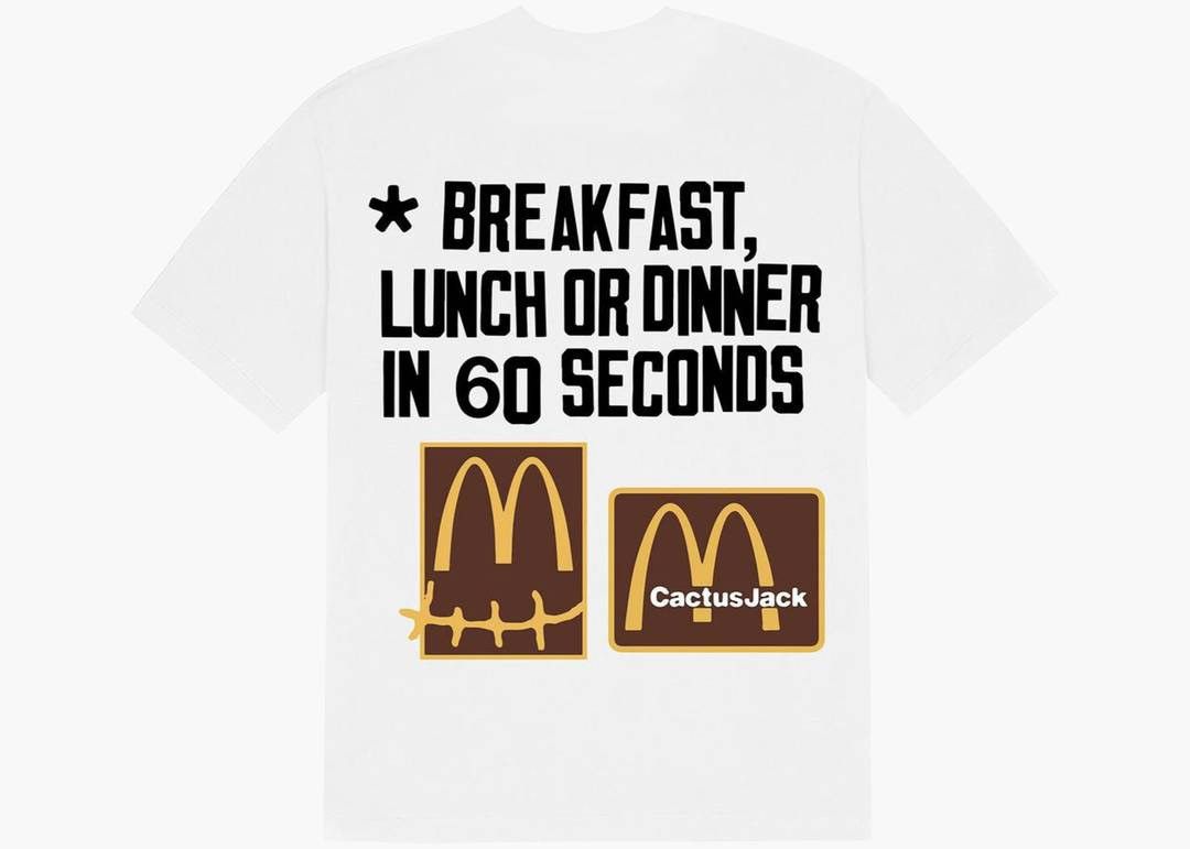 Travis Scott Travis Scott CPFM x McDonald’s 4 CJ Seconds T-Shirt Size US L / EU 52-54 / 3 - 5 Thumbnail