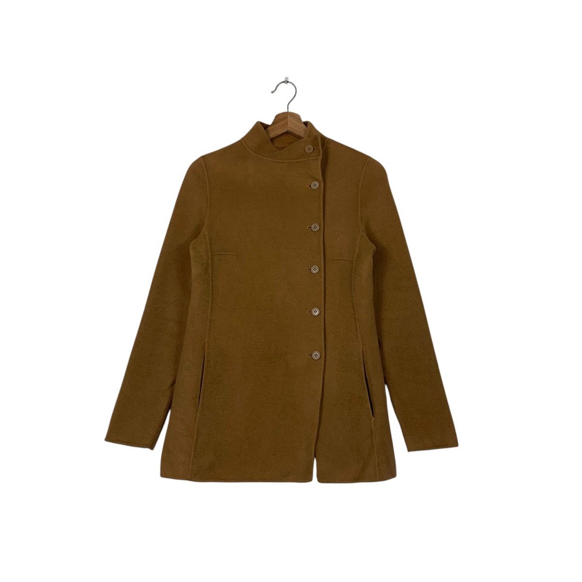 Paul & Joe PAUL & JOE Asymmetrical Wool Jacket #2079-C91 Size XS / US 0-2 / IT 36-38 - 1 Thumbnail
