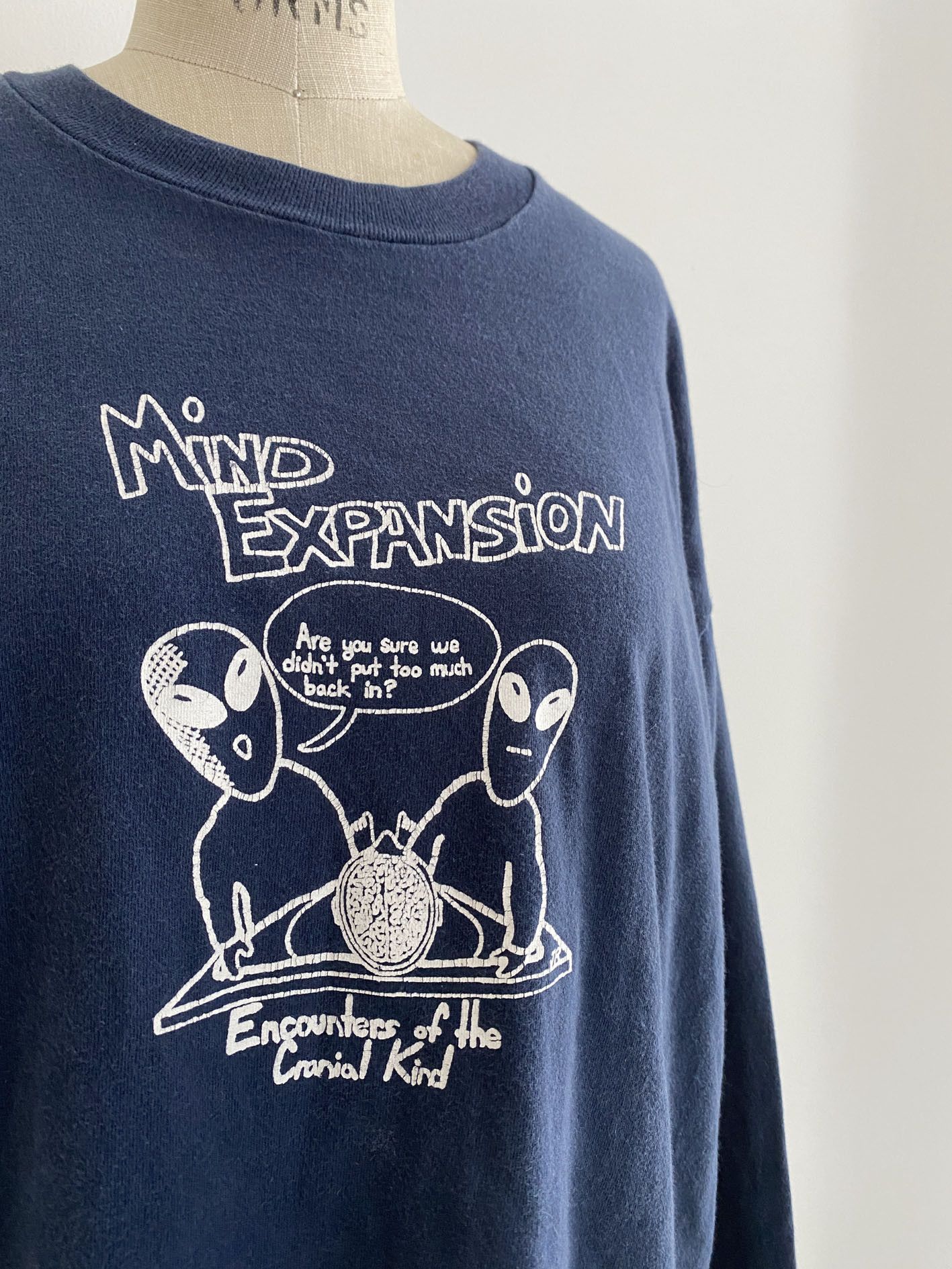 Vintage 90s Vintage Alien Human experimentation T-shirt Size US L / EU 52-54 / 3 - 2 Thumbnail