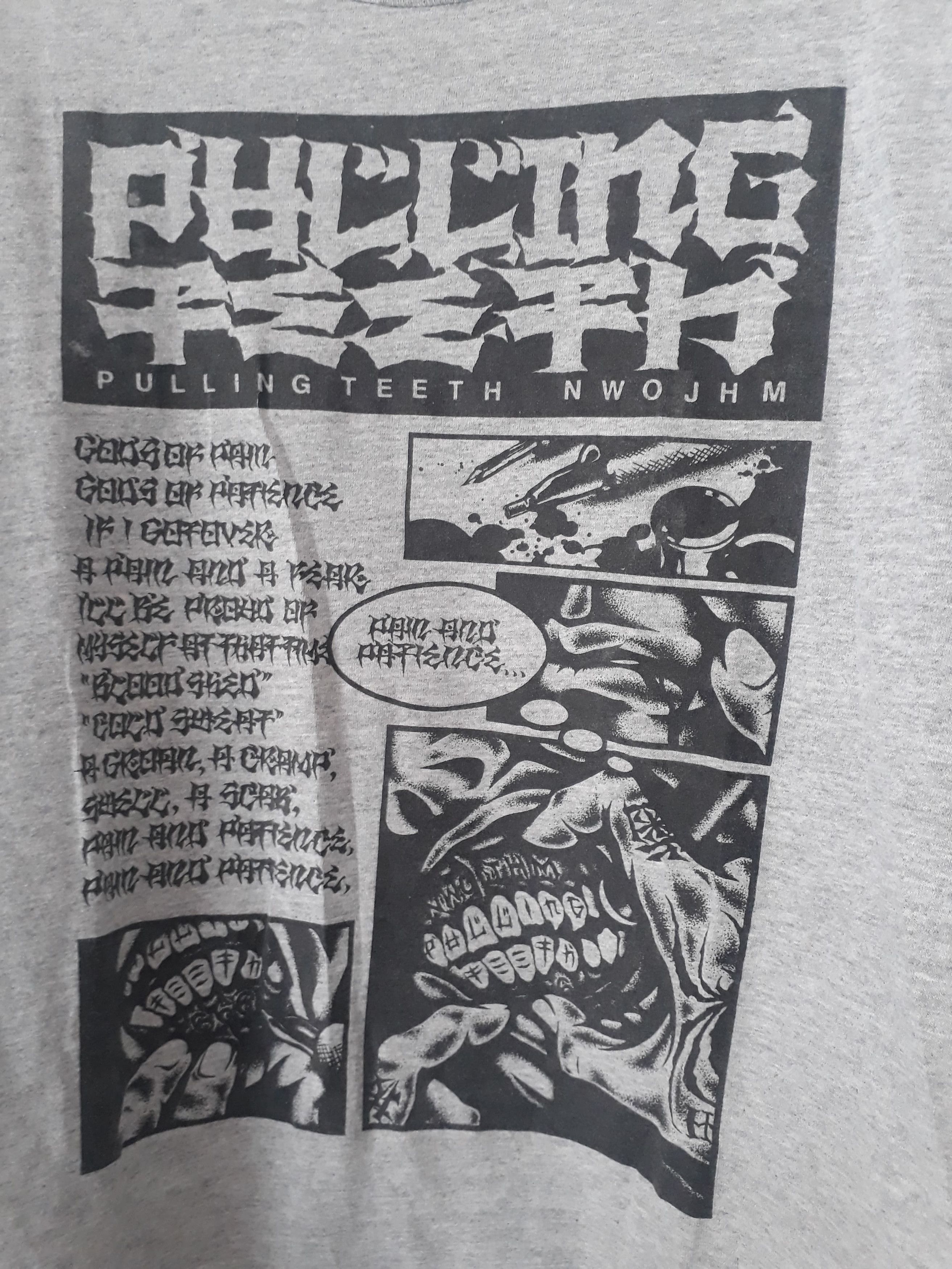Band Tees × Vintage Vintage Pulling Teeth Japanese Punk RARE Size US M / EU 48-50 / 2 - 4 Thumbnail