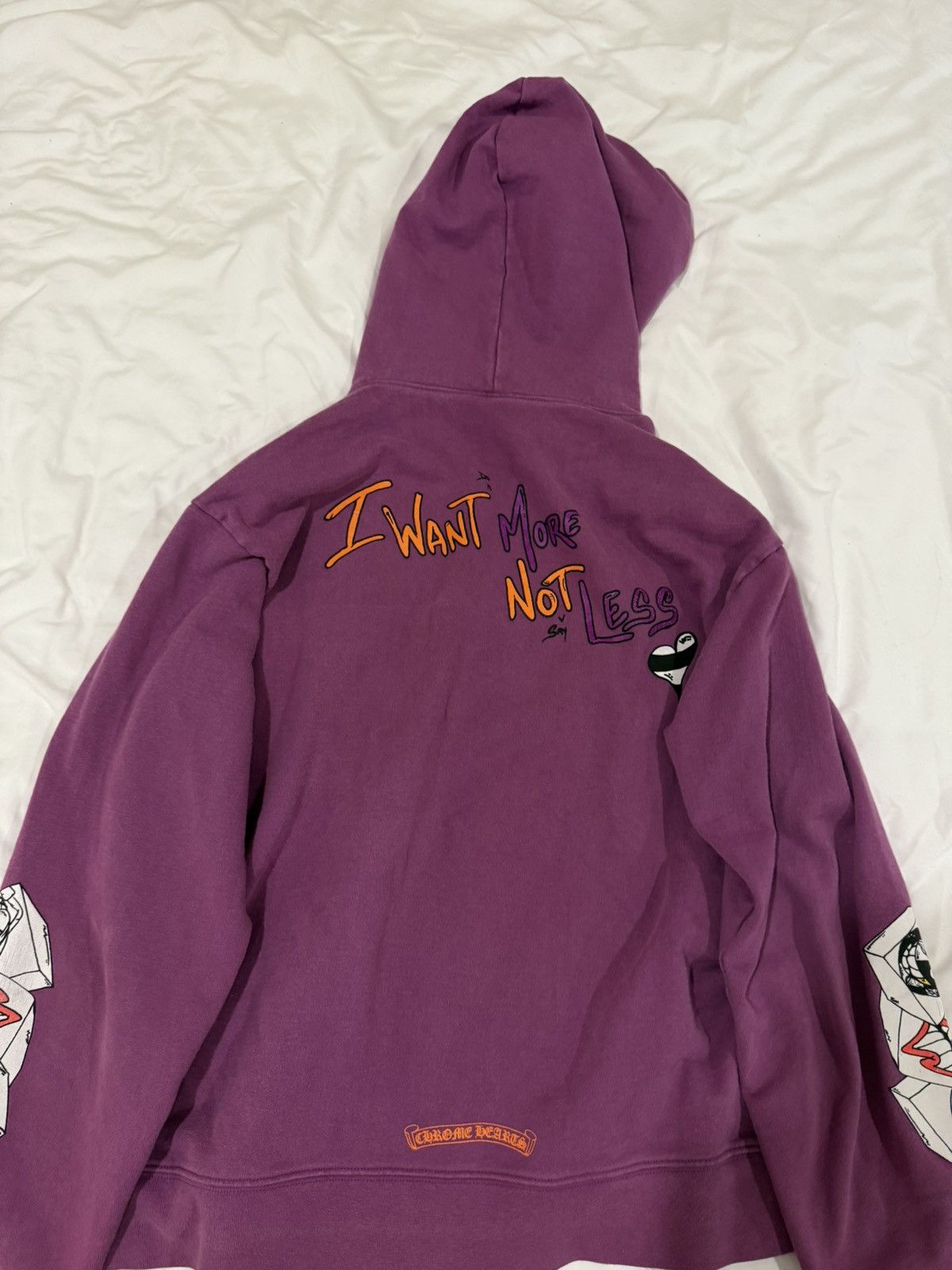 Chrome Hearts CHROME HEARTS Matty Boy I Want More Not Less Hoodie Size US L / EU 52-54 / 3 - 1 Thumbnail