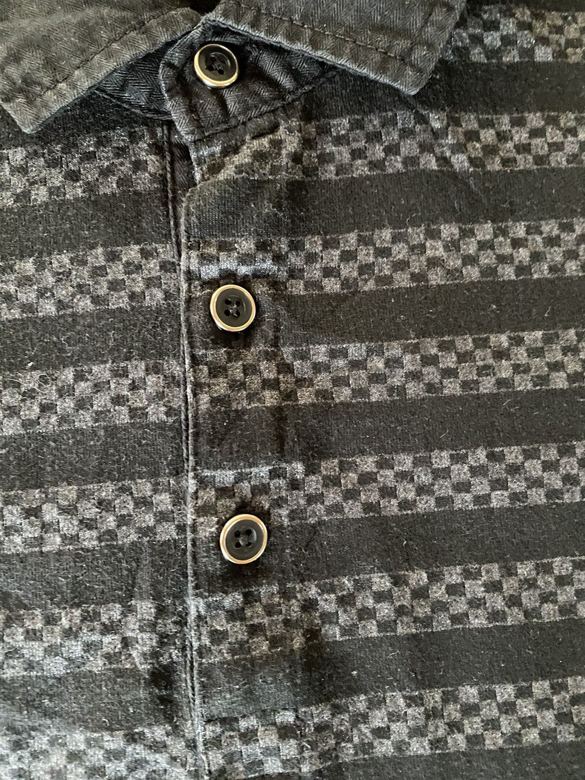 Designer × Japanese Brand × Takeo Kikuchi Takeo Kikuchi Striped Polo Shirt Size US S / EU 44-46 / 1 - 3 Thumbnail