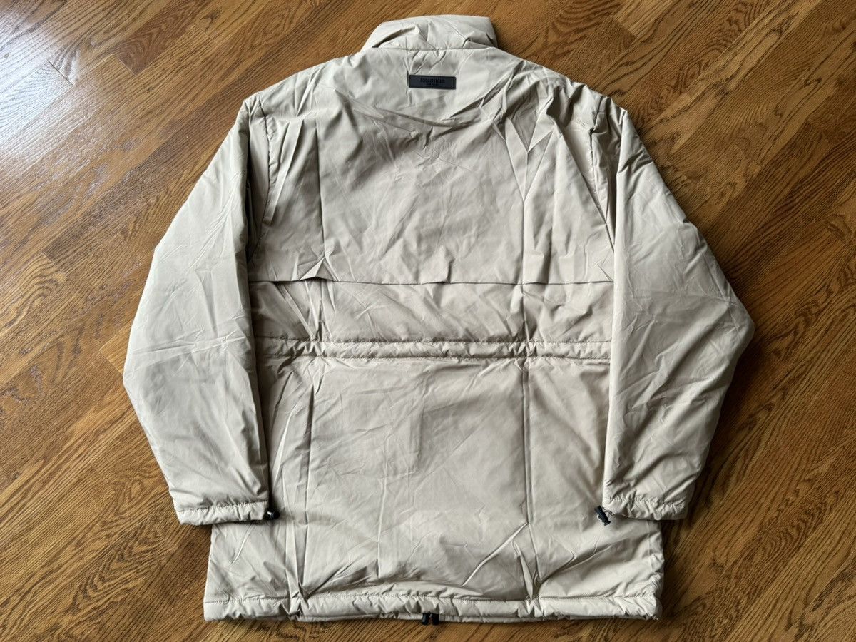 Essentials Medium Storm Jacket Oak Khaki Taupe Cement Trench Coat Size US M / EU 48-50 / 2 - 2 Thumbnail