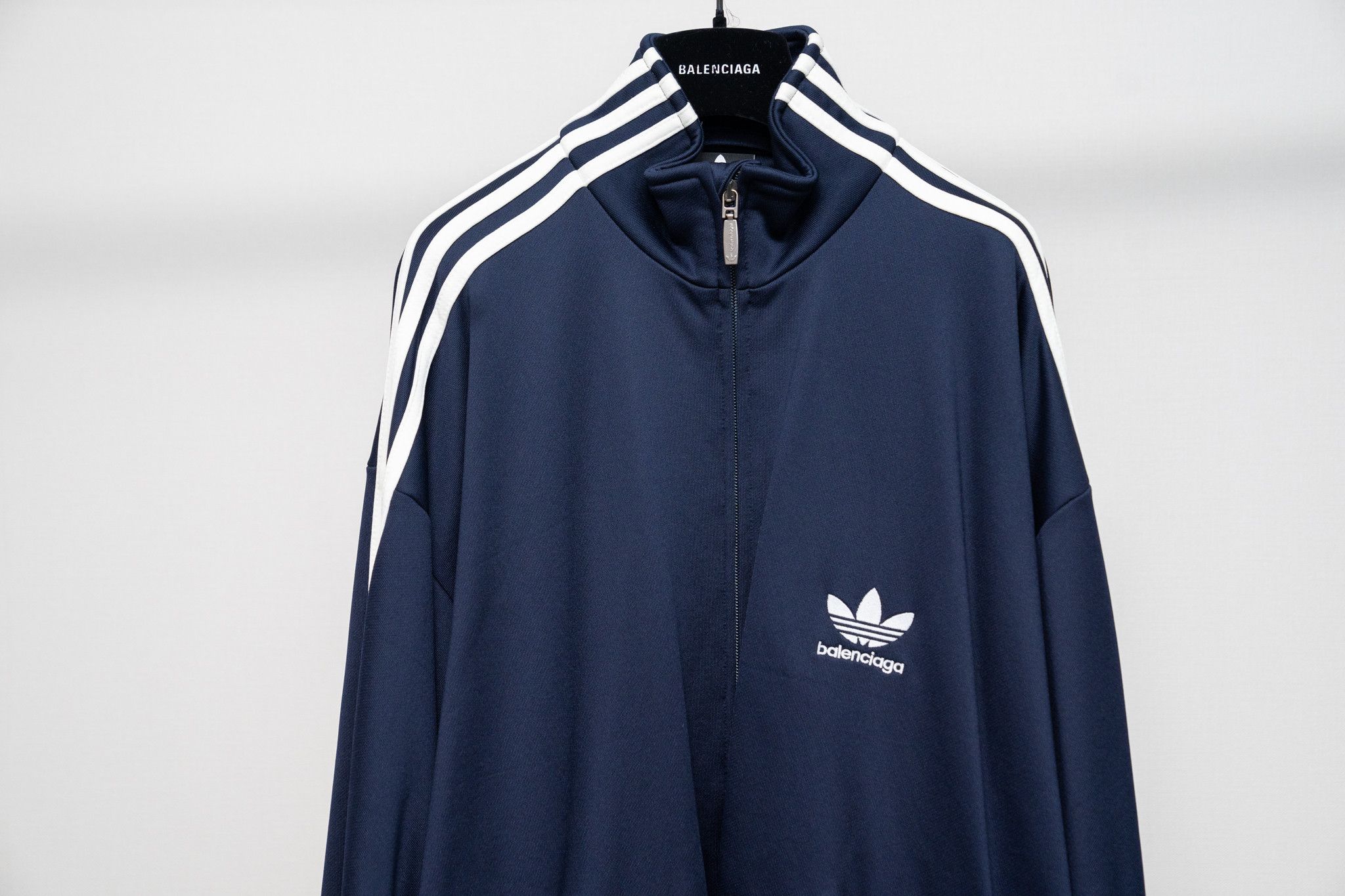 Adidas × Balenciaga 2023SS BALENCIAGA adidas track jacket NAVY size2 Size US M / EU 48-50 / 2 - 6 Thumbnail