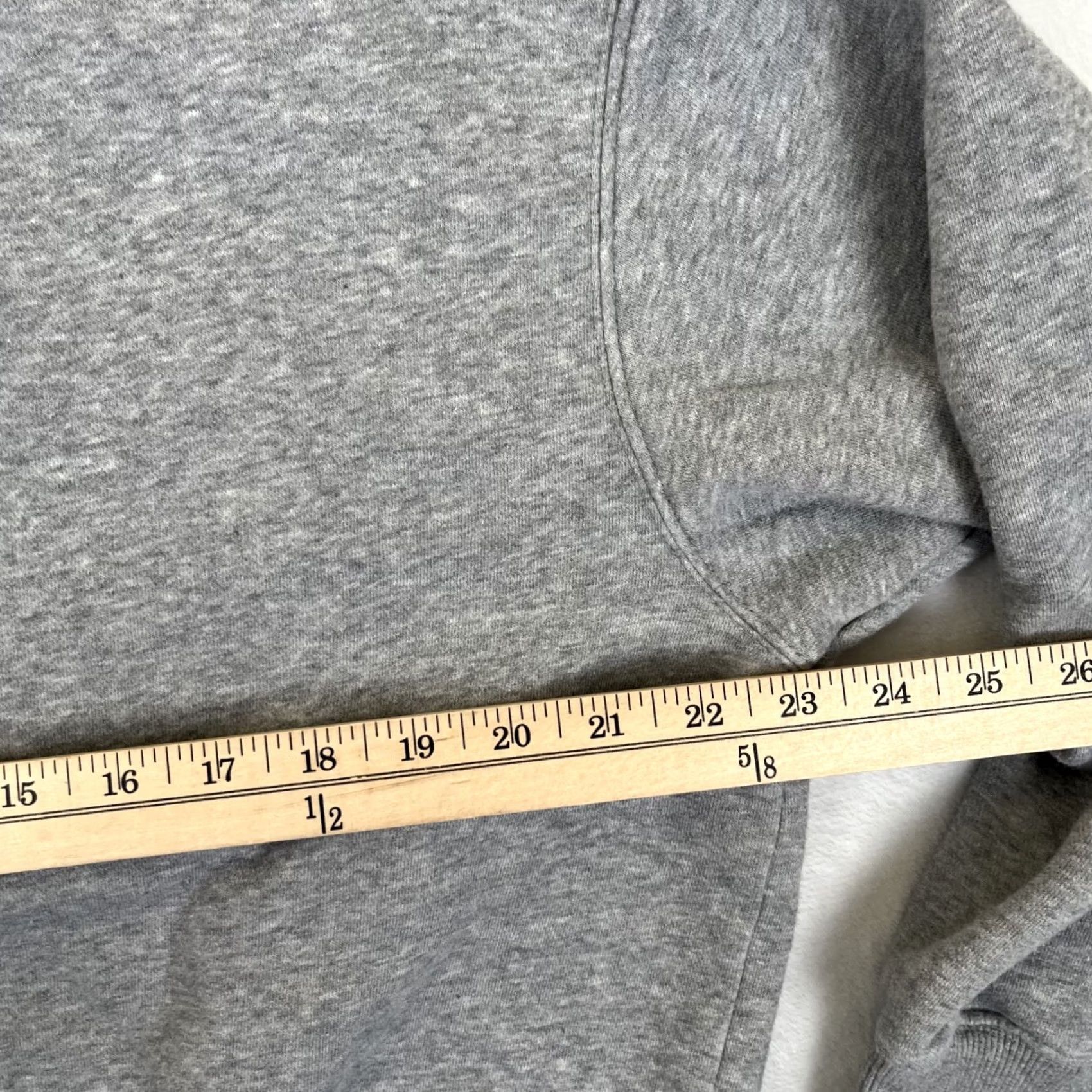 Nike Nike Sweatshirt Women's Small Gray Center Swoosh Fleece Crewneck Over Size Y2K Size S / US 4 / IT 40 - 4 Thumbnail