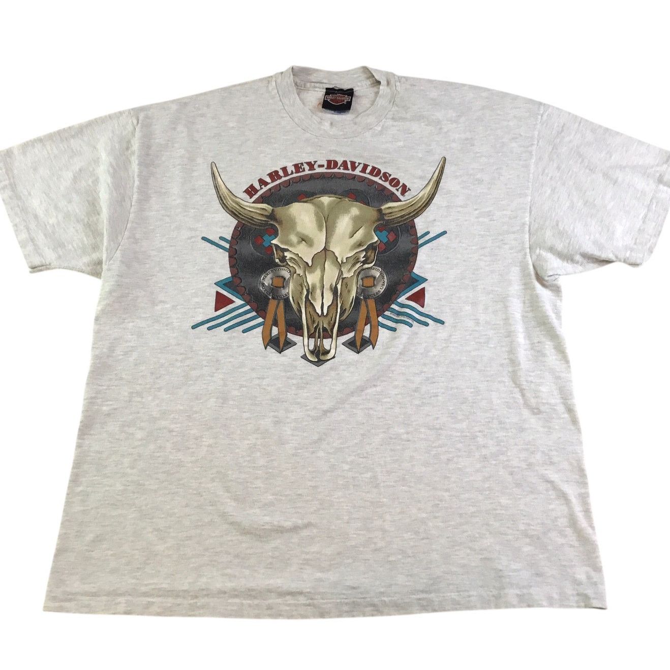 Harley Davidson Harley Davidson T-Shirt Gray 2XL Vintage Palm Beach FL XXL Size US XXL / EU 58 / 5 - 4 Thumbnail