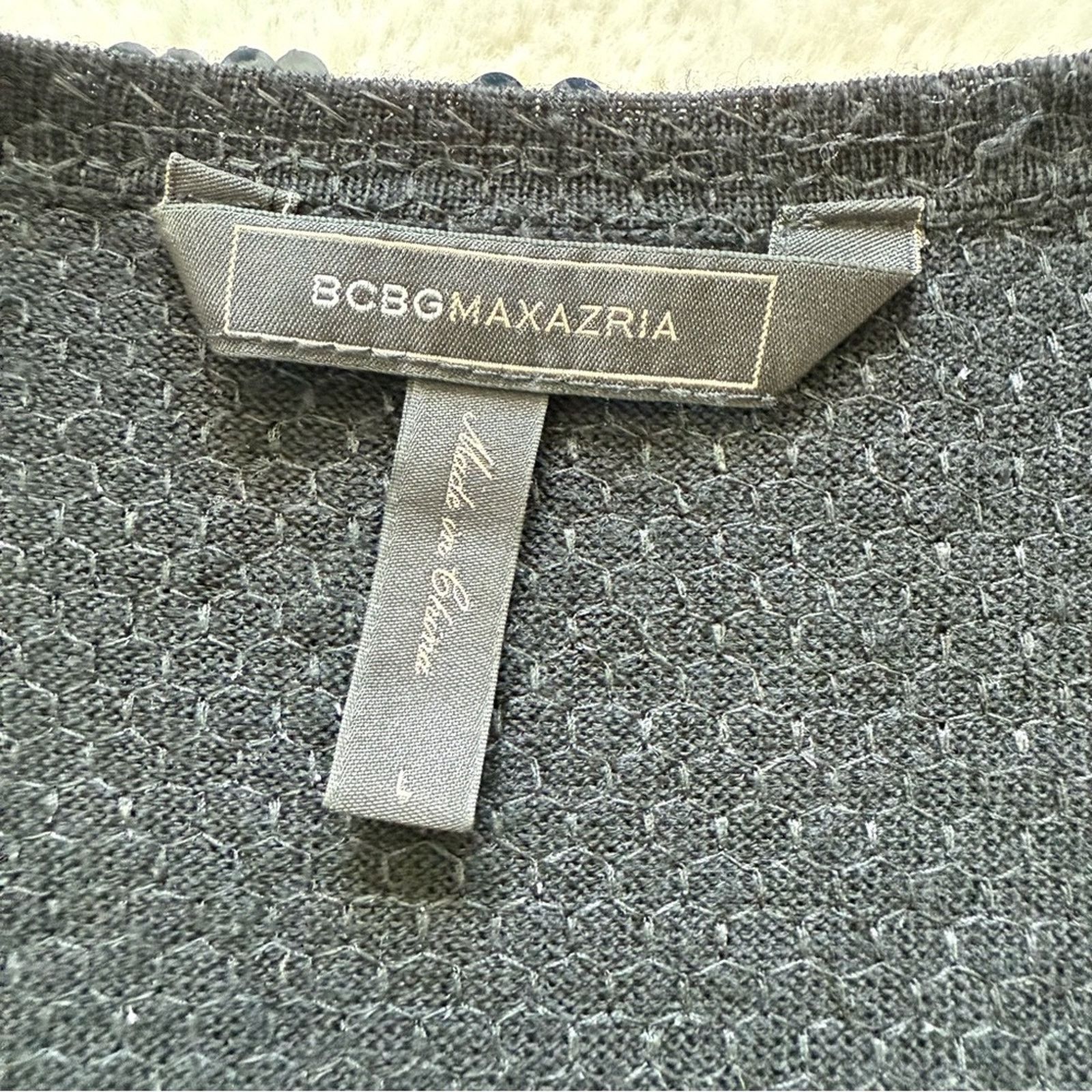 Bcbgmaxazria BCBG Maxazria crop top with sequins size L Size L / US 10 / IT 46 - 5 Thumbnail