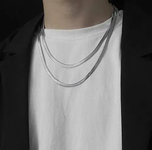 Jewelry × Vintage Retro silver necklace Size ONE SIZE - 2 Thumbnail