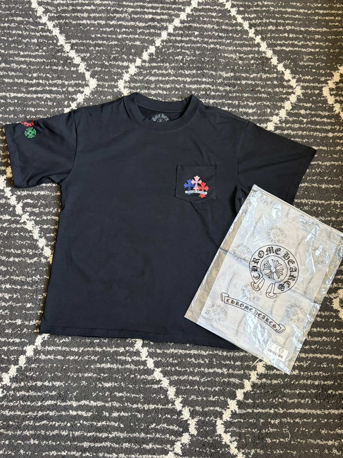 Other Black and multicolor shirt Size US M / EU 48-50 / 2 - 1 Thumbnail