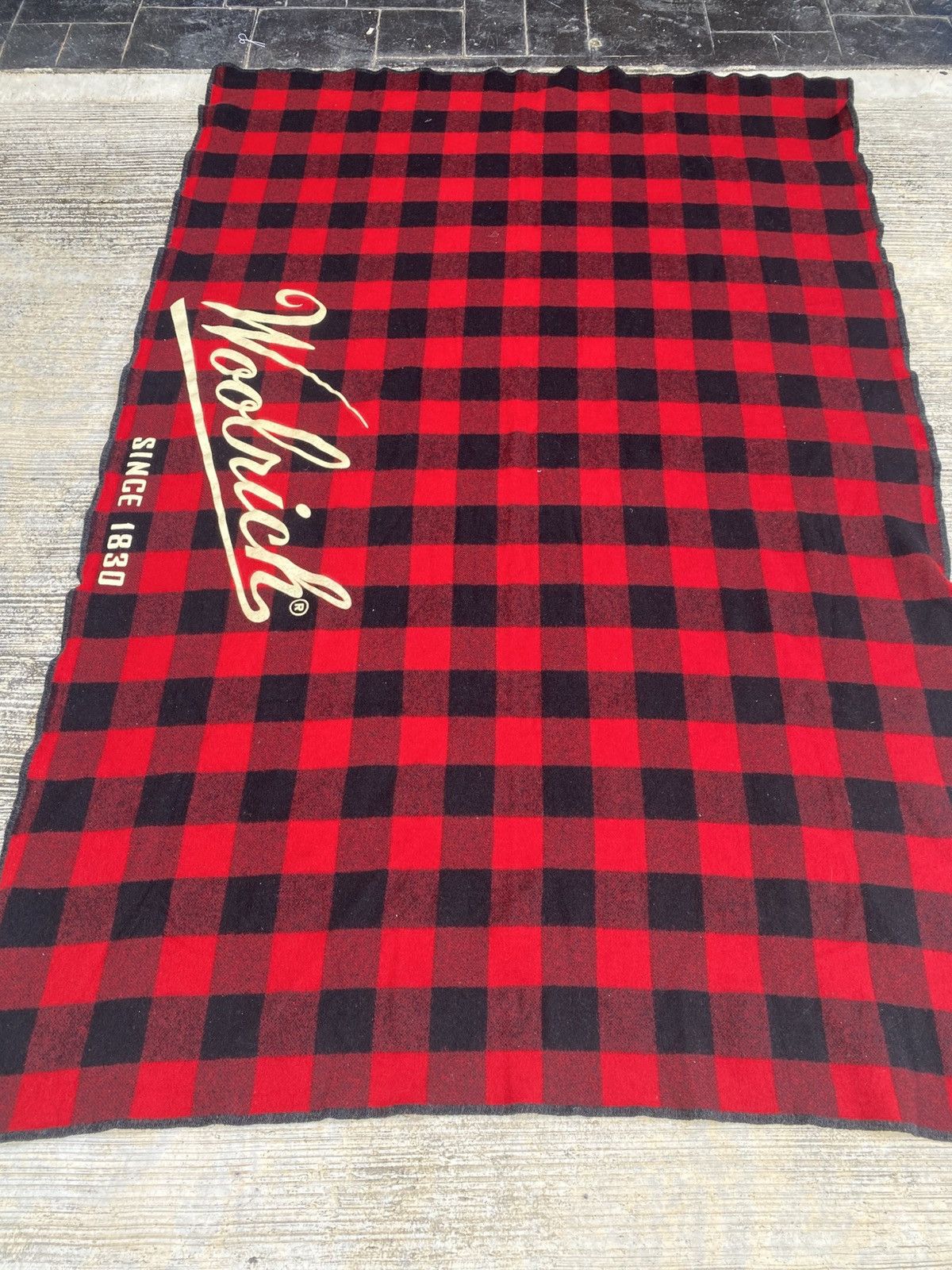 Woolrich Woolen Mills Vintgae Woolrich plaid blanket Size ONE SIZE - 4 Thumbnail