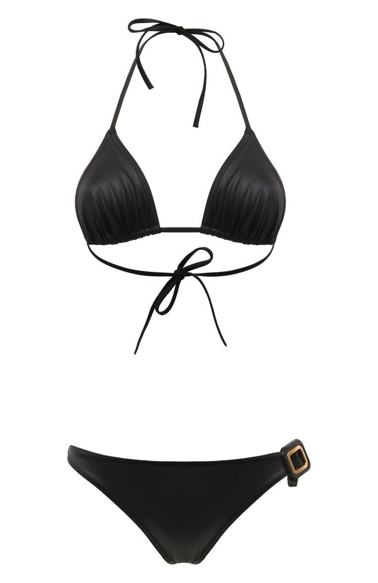 Tom Ford o1w1db10525 BIJ009 Two-Piece Swimsuit in Black Size M / US 6-8 / IT 42-44 - 1 Thumbnail