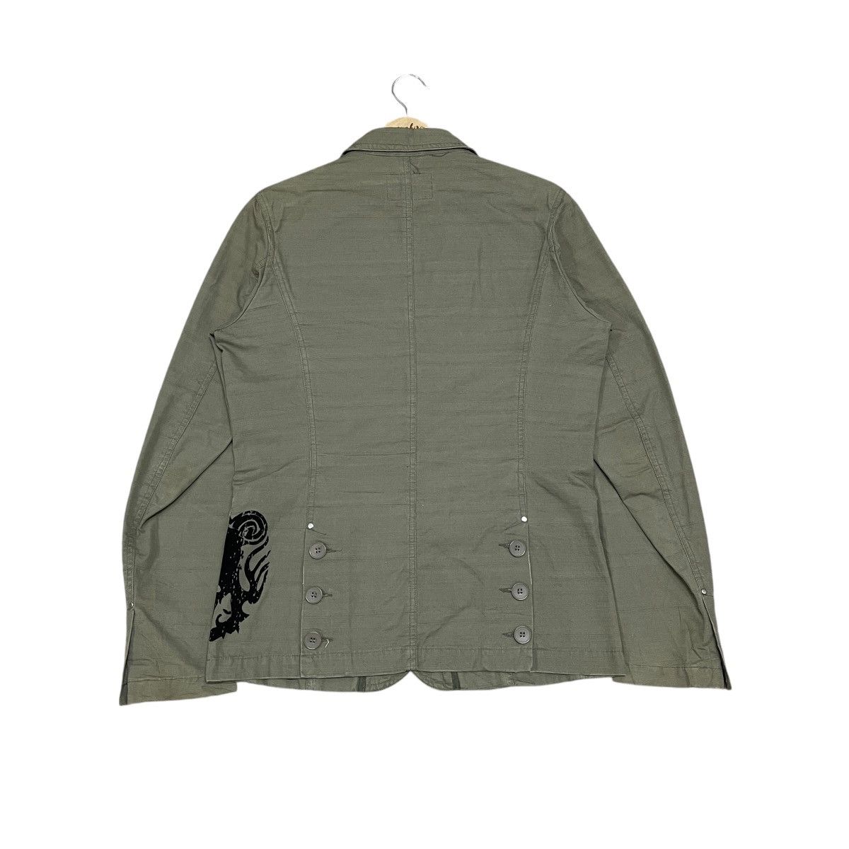 Woolrich Woolen Mills Vintage Woolrich Cargo Pockets Military Field Jacket Size US M / EU 48-50 / 2 - 10 Thumbnail