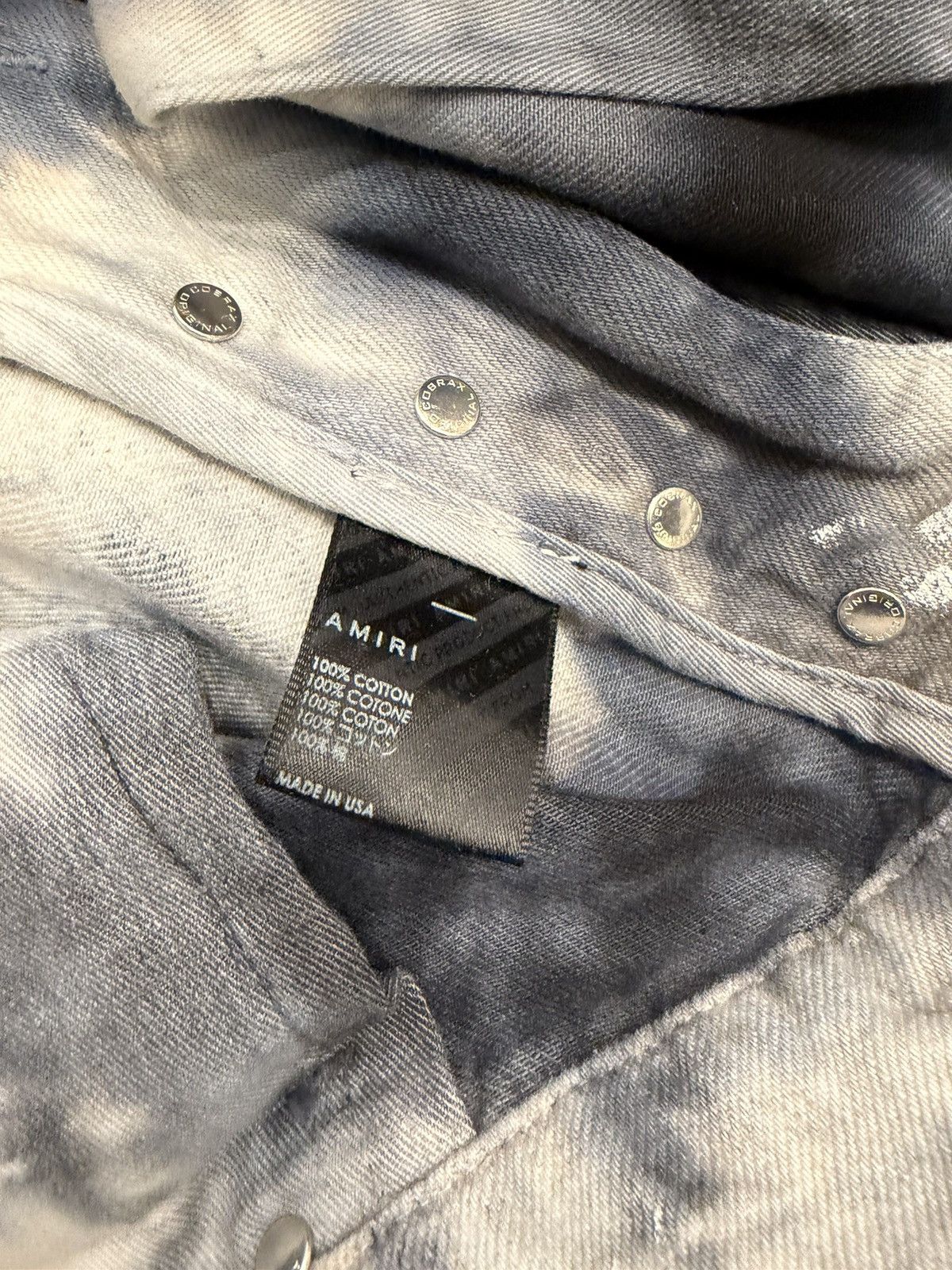 Amiri Amiri Bleached Tie-Dye Jeans Size US 34 / EU 50 - 5 Thumbnail