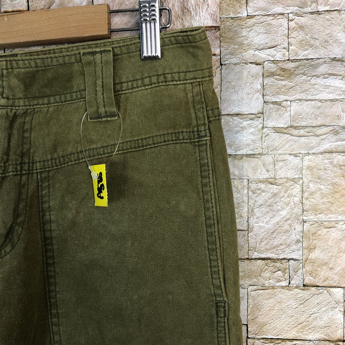 Japanese Brand Ouch Green utility tactical Cargo Multipocket Pants #A586 Size US 28 / EU 44 - 13 Thumbnail