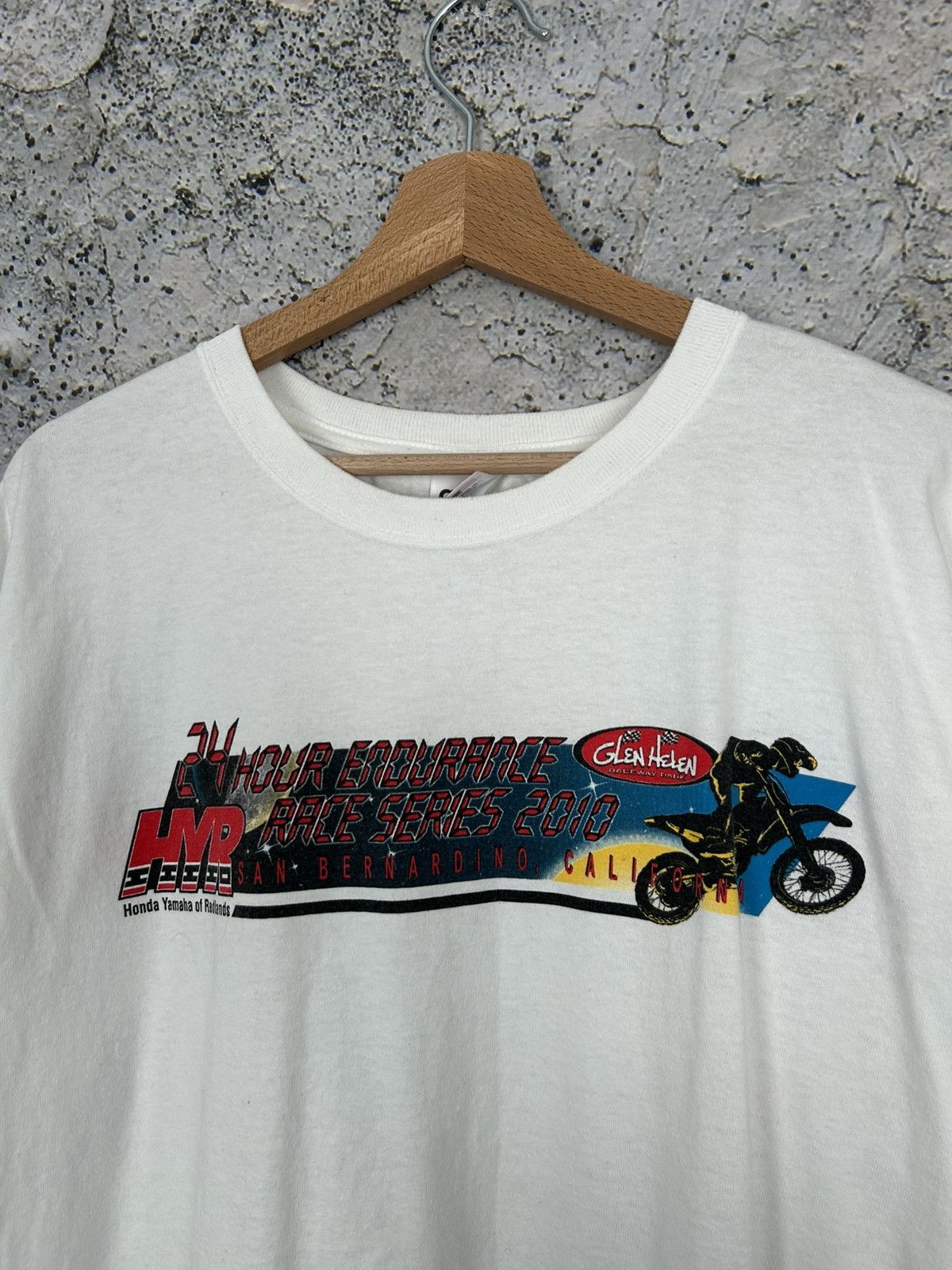 Vintage Vintage Motocross Racing Graphic Tee Endurance Size US XL / EU 56 / 4 - 5 Thumbnail