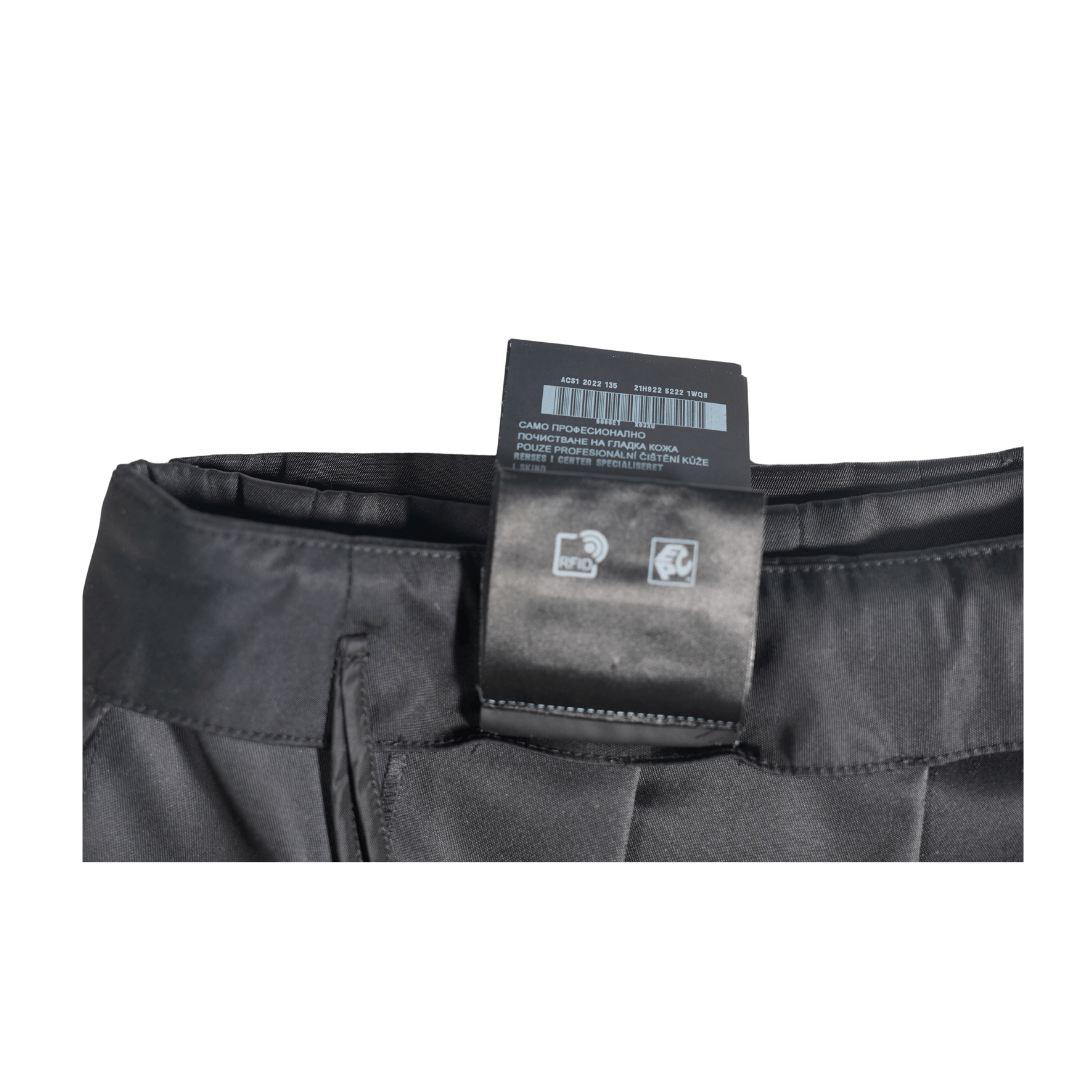 Prada Prada Pleated Nylon Mini Skirt Size 28" / US 6 / IT 42 - 3 Thumbnail