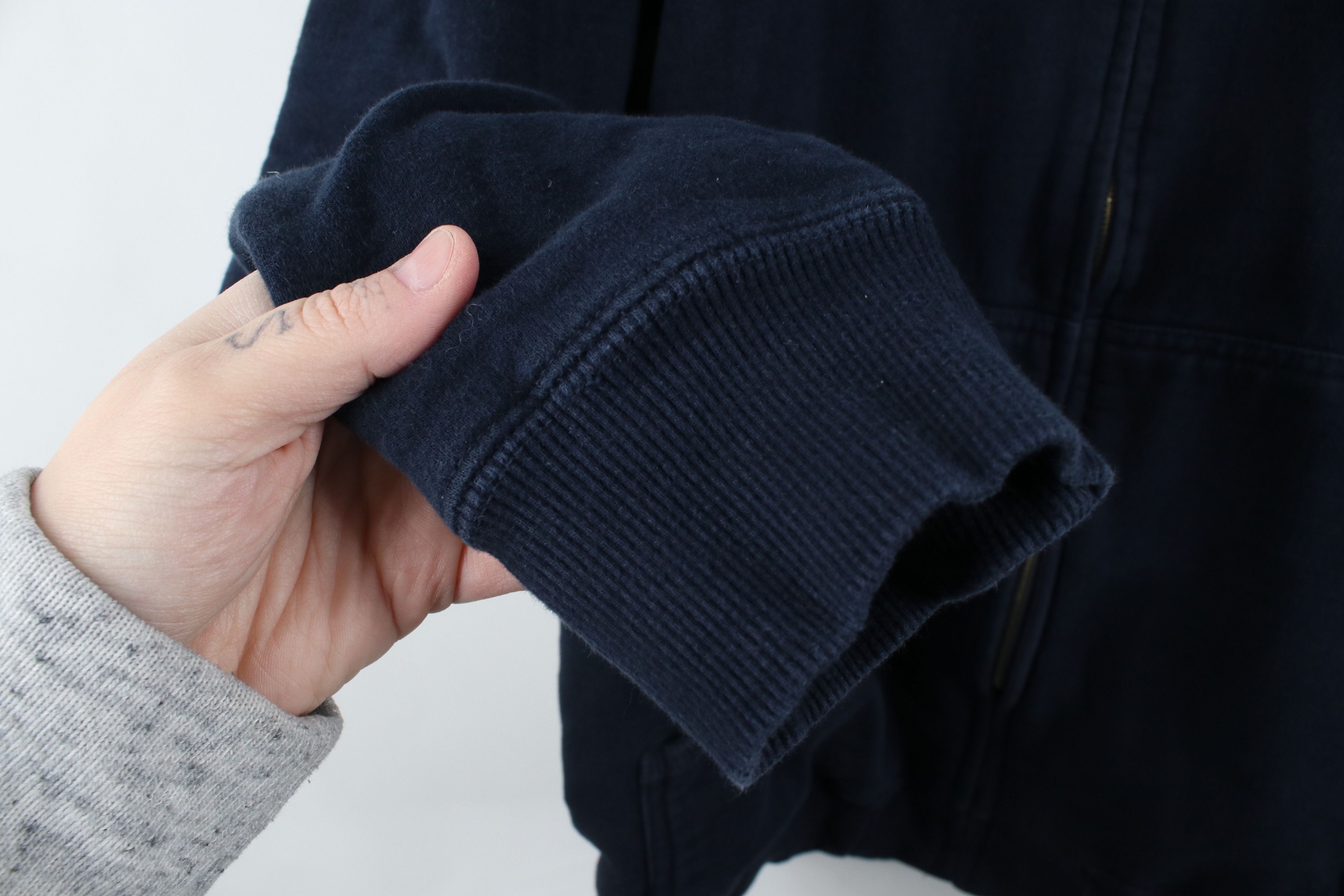 Vintage Vintage 90s Streetwear Heavyweight Lined Full Zip Hoodie Size US XL / EU 56 / 4 - 6 Thumbnail
