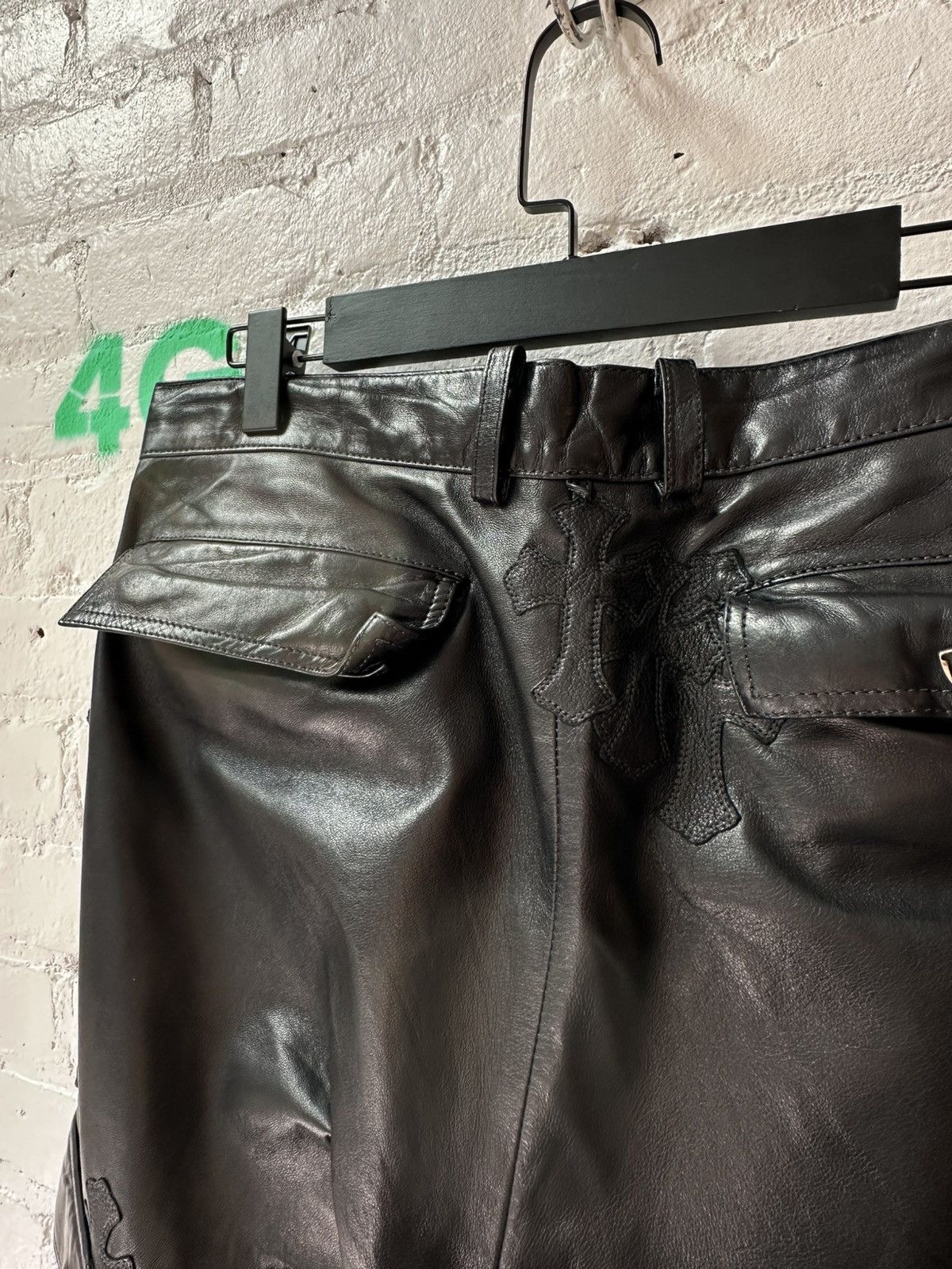 Chrome Hearts CHROME HEARTS FATIGUE PATCHED SHORTS Size US 34 / EU 50 - 3 Thumbnail