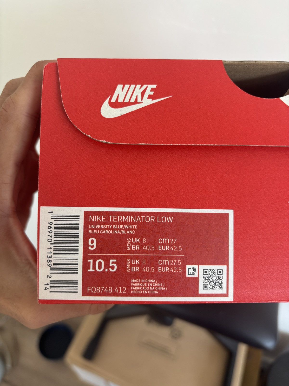 Nike Nike Terminator Low UNC Size US 9 / EU 42 - 7 Thumbnail