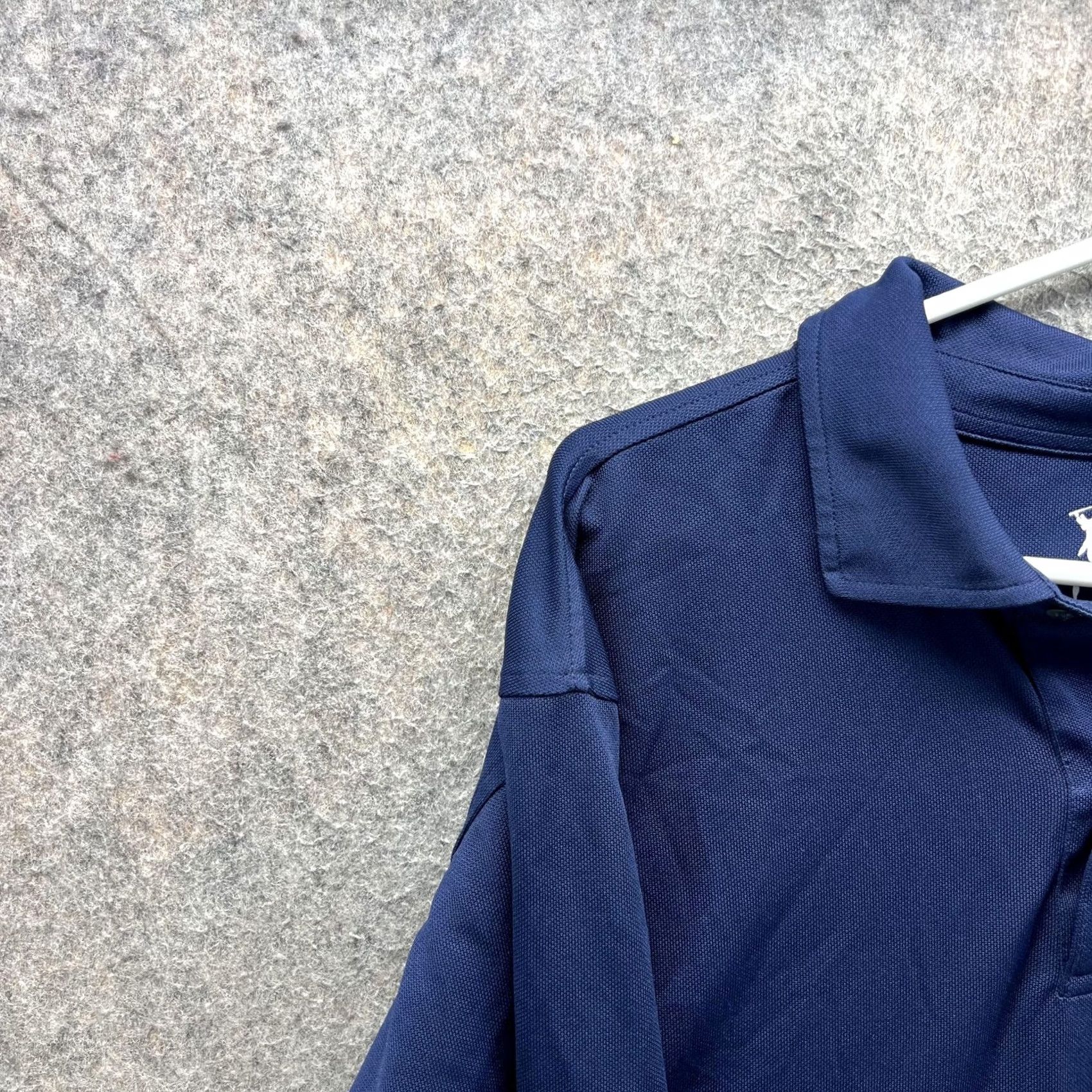 Vintage F&G Tech Polo Shirt Mens XL Blue Solid Honda Classic Golf Performance Ambassador Shirt Size US XL / EU 56 / 4 - 4 Thumbnail