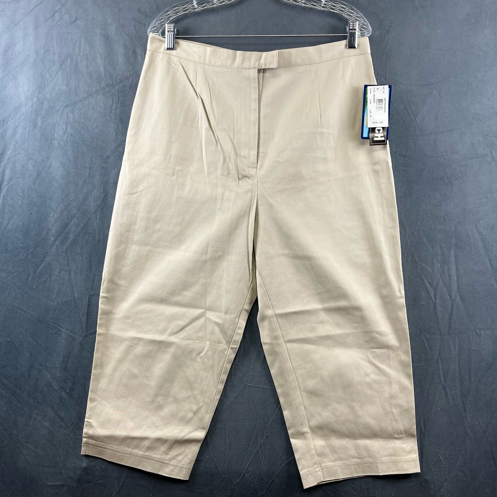 Shaver Lake NWT! Vintage Plus Size 16 Pants Dead Stock Capri Shaver Lake Size 38" / US 16 / IT 52 - 1 Thumbnail