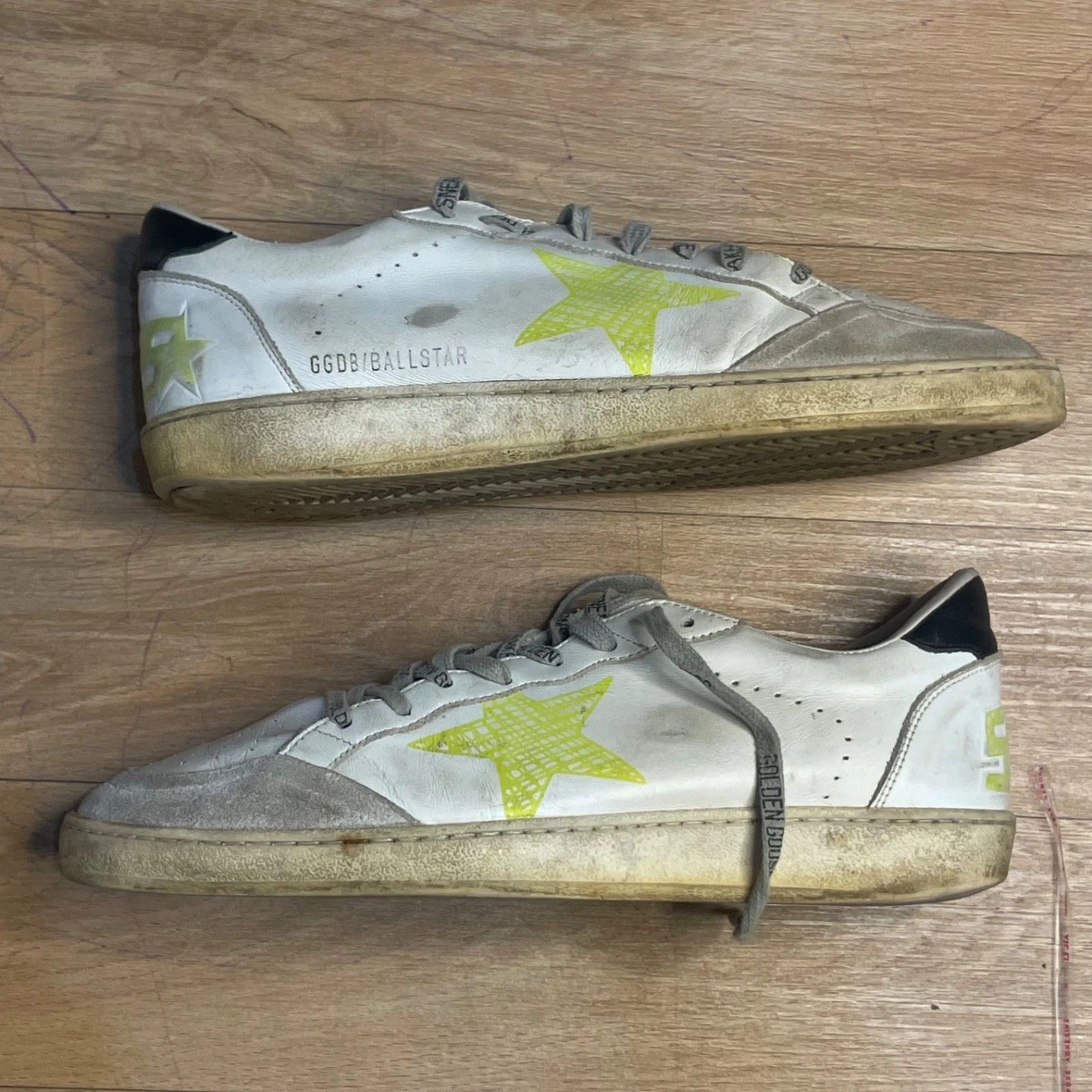 Golden Goose GGDB Golden Goose Sneakers BALLSTAR low top mens white Size US 10 / EU 43 - 5 Thumbnail