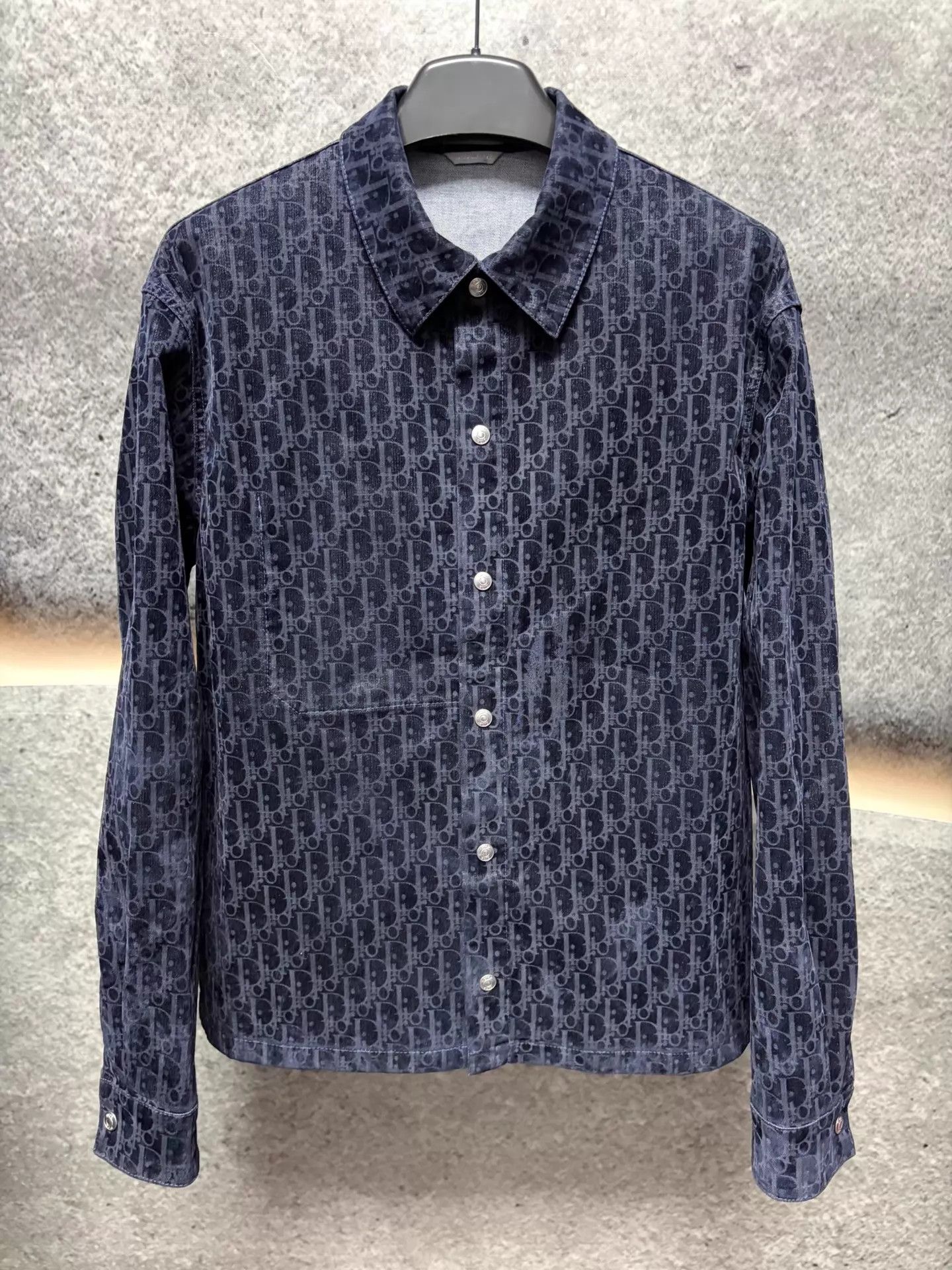Dior Dior Men's Long Sleeve Shirt 46 IT Made in Italy Size US S / EU 44-46 / 1 - 1 Thumbnail