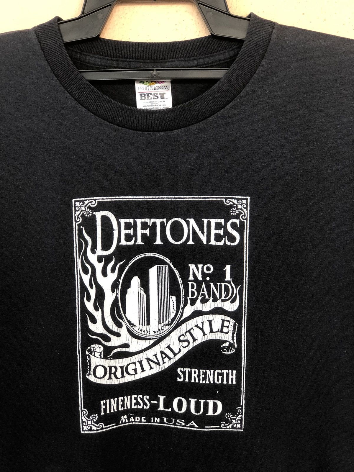 Band Tees Vintage DEFTONES Nu Metal Band Tee Size US XL / EU 56 / 4 - 1 Thumbnail