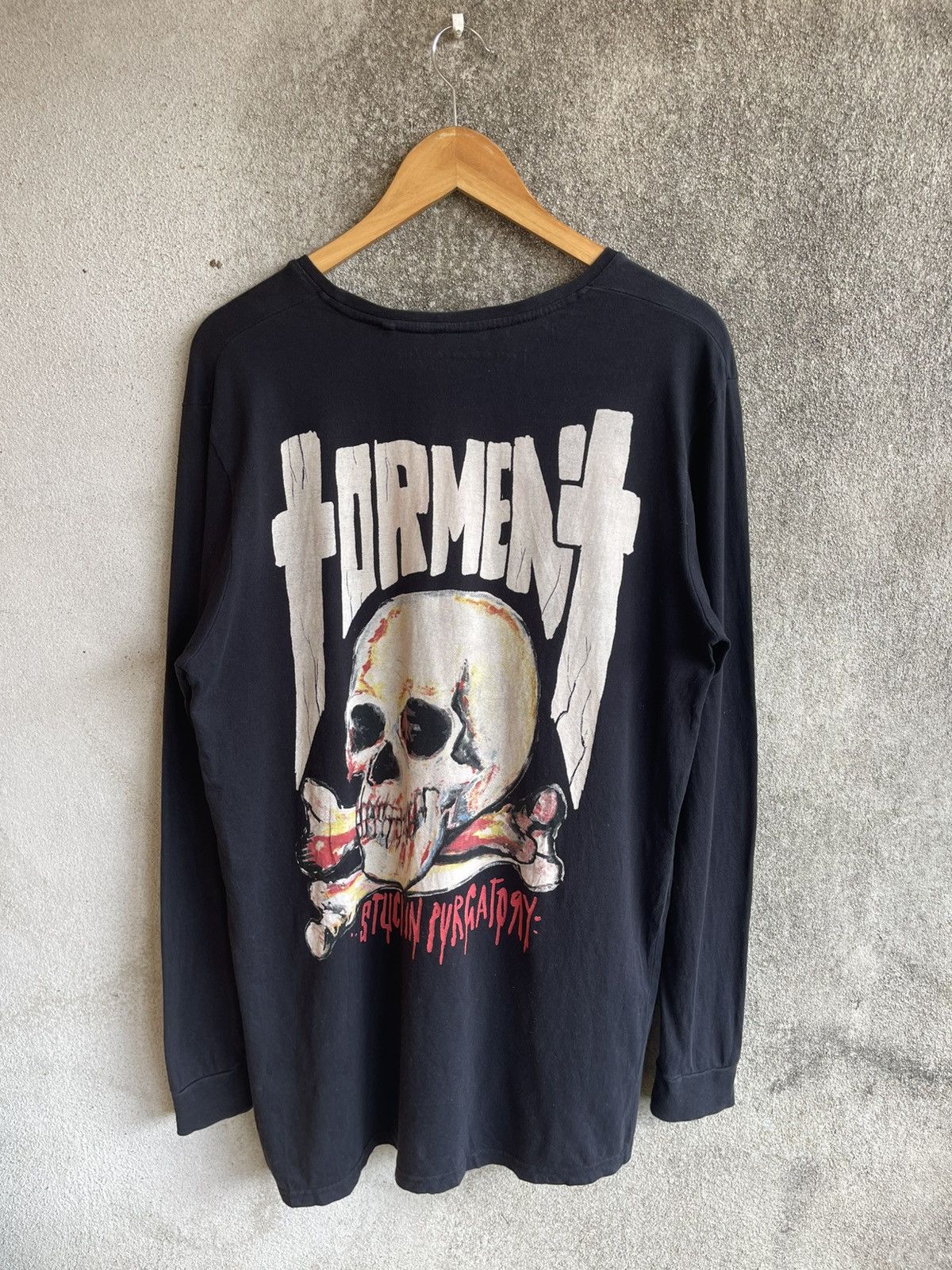 LRG HYPE🔥TORMENT x LRG🔥STUCK IN PURGATORY Long Sleeve TEE Size US M / EU 48-50 / 2 - 1 Thumbnail