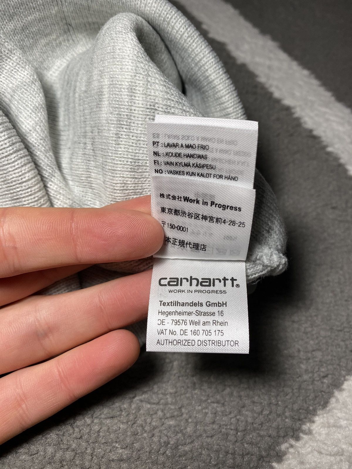 Carhartt × Carhartt Wip × Vintage Carhartt WIP Chase Beanie One Size Unisex hat BNWT Size ONE SIZE - 7 Thumbnail