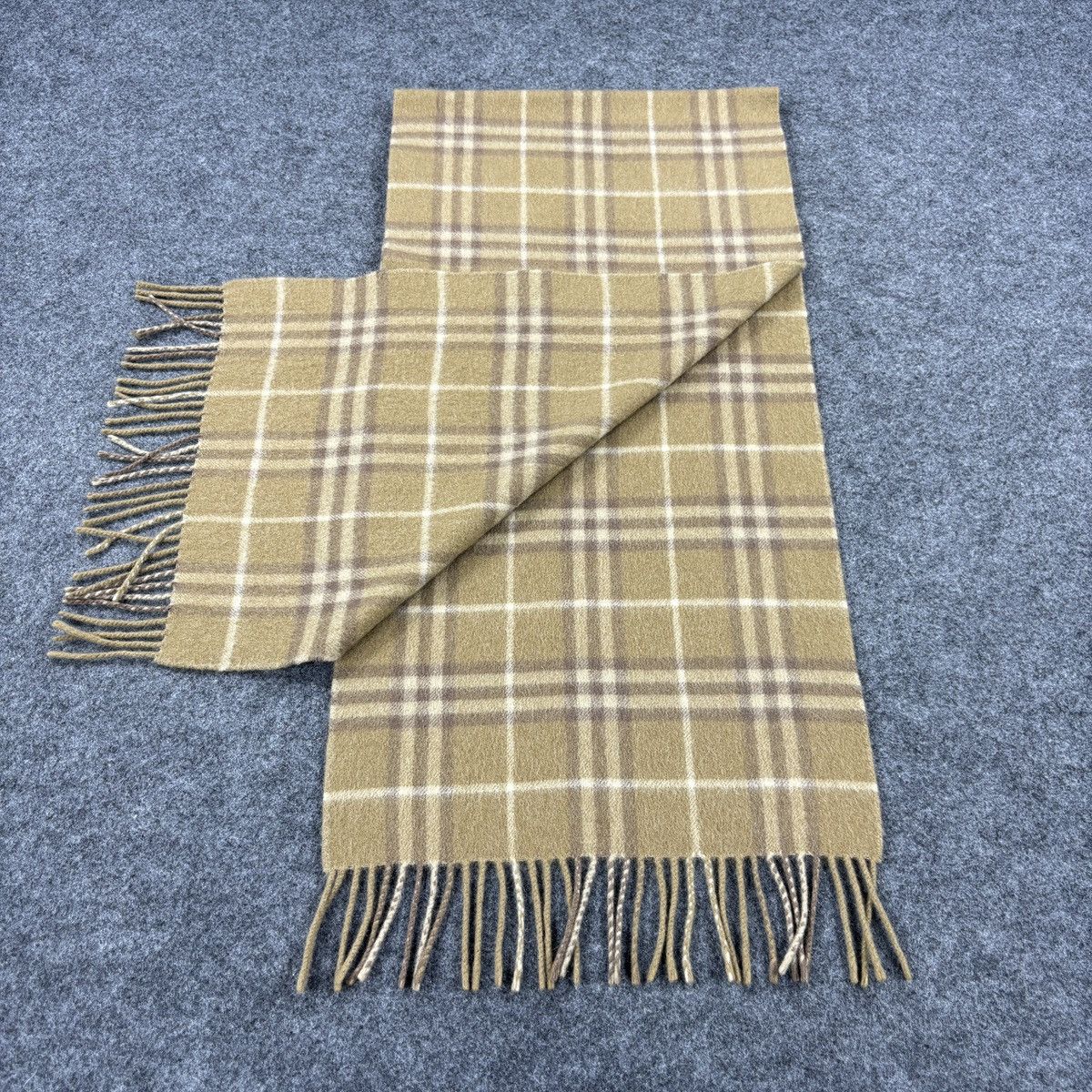 Burberry × Vintage Burberry Scarf # D703 # Muffler # Neckwear Size ONE SIZE - 6 Thumbnail