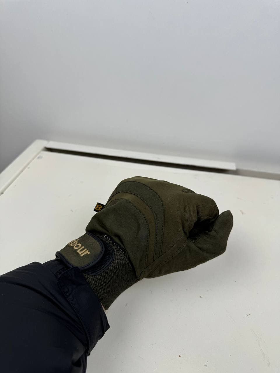 Barbour Barbour Faux Suede Gloves, Size XL Size ONE SIZE - 4 Thumbnail