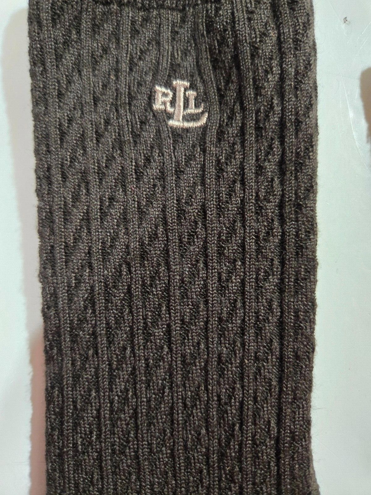Polo Ralph Lauren Lauren Ralph Lauren Socks 2 Pack Super Soft Trouser NWT Size ONE SIZE - 2 Thumbnail