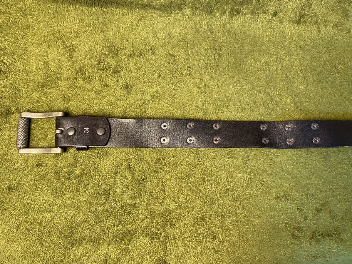 Harley Davidson Harley Davidson black cowhide leather studded belt Size 34 - 10 Thumbnail