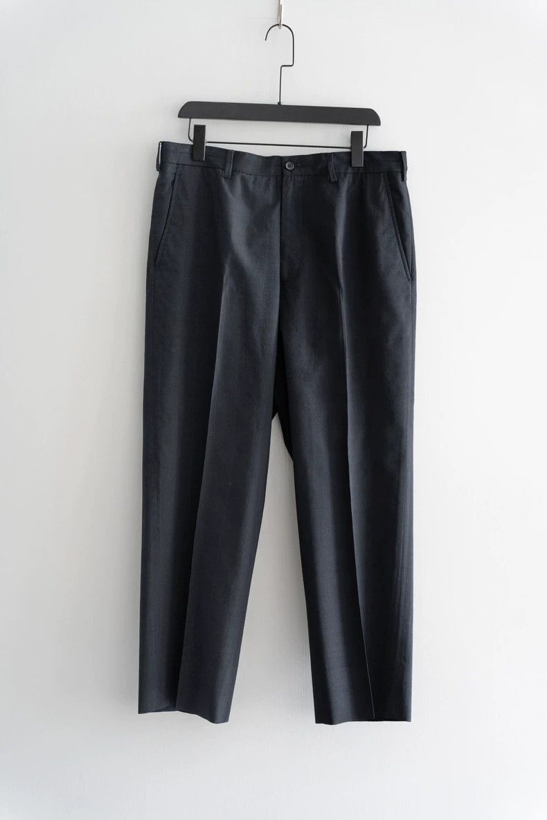 Yohji Yamamoto Yohji Yamamoto size 3 16 SS dark plaid trousers 2502-Nextar Size US 30 / EU 46 - 1 Thumbnail