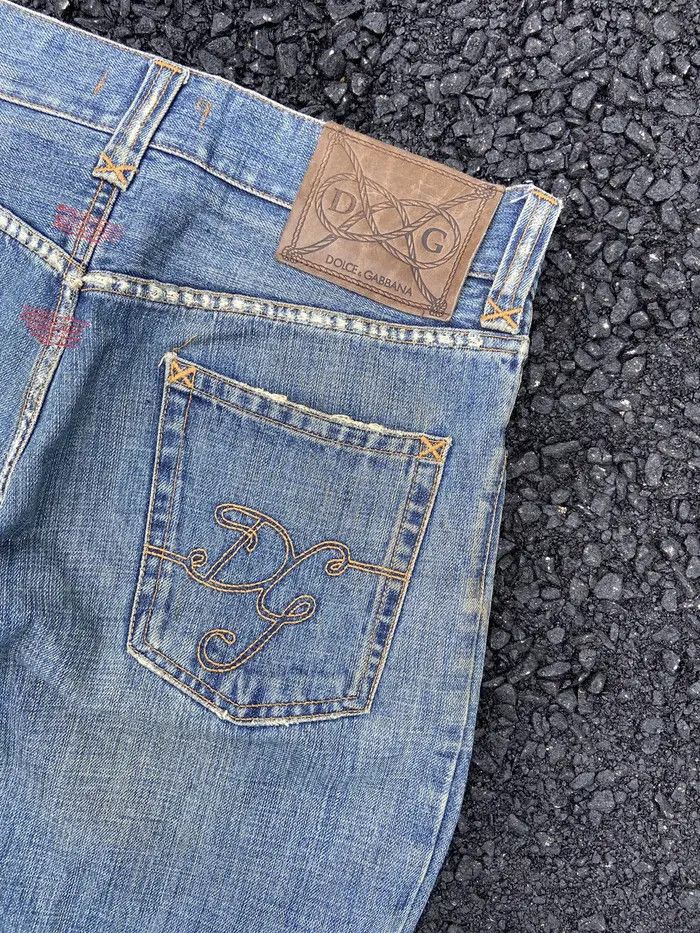 Designer × Dolce & Gabbana DISTRESS DOLCE & GABBANA JEANS Size US 34 / EU 50 - 5 Thumbnail