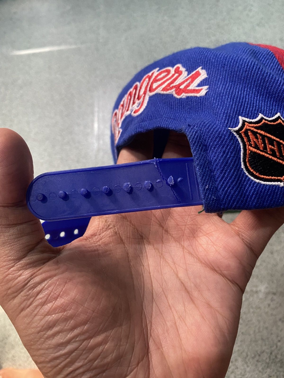 Other NewYork Rangers Back script by Sport Specialties Size ONE SIZE - 5 Thumbnail
